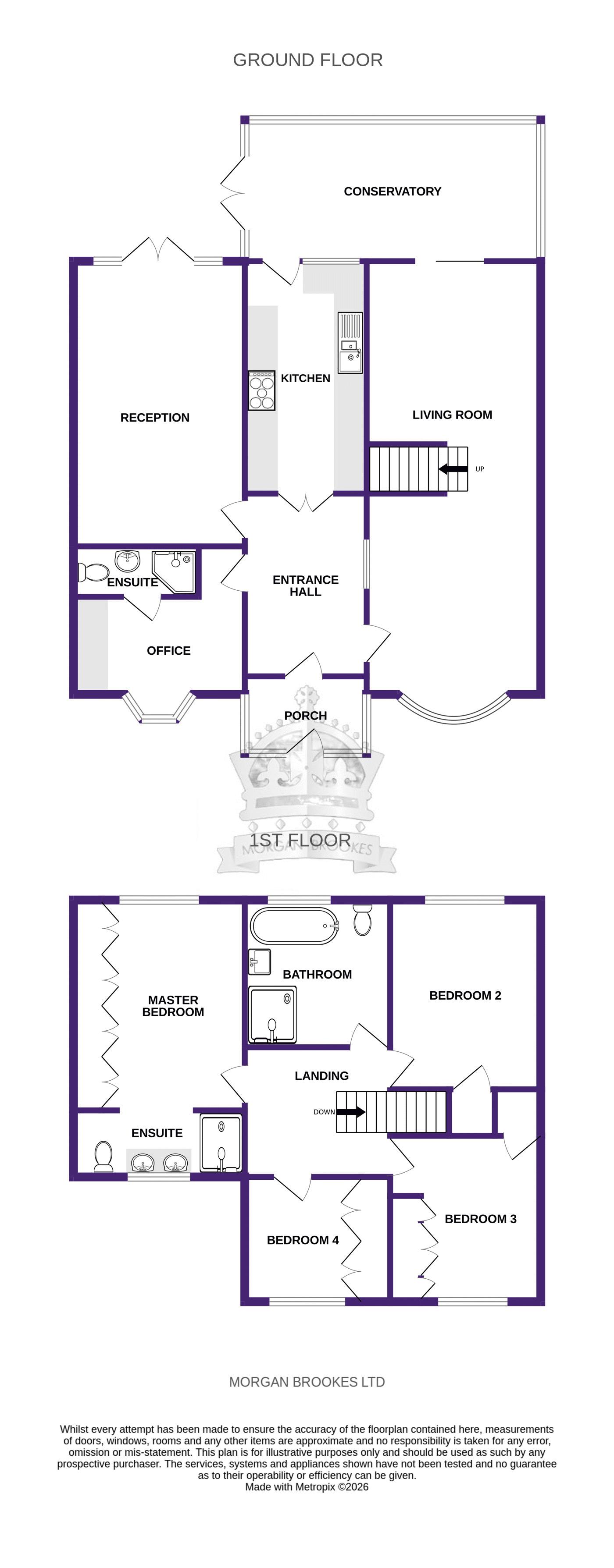 2, Virginia Close, Benfleet floorplan