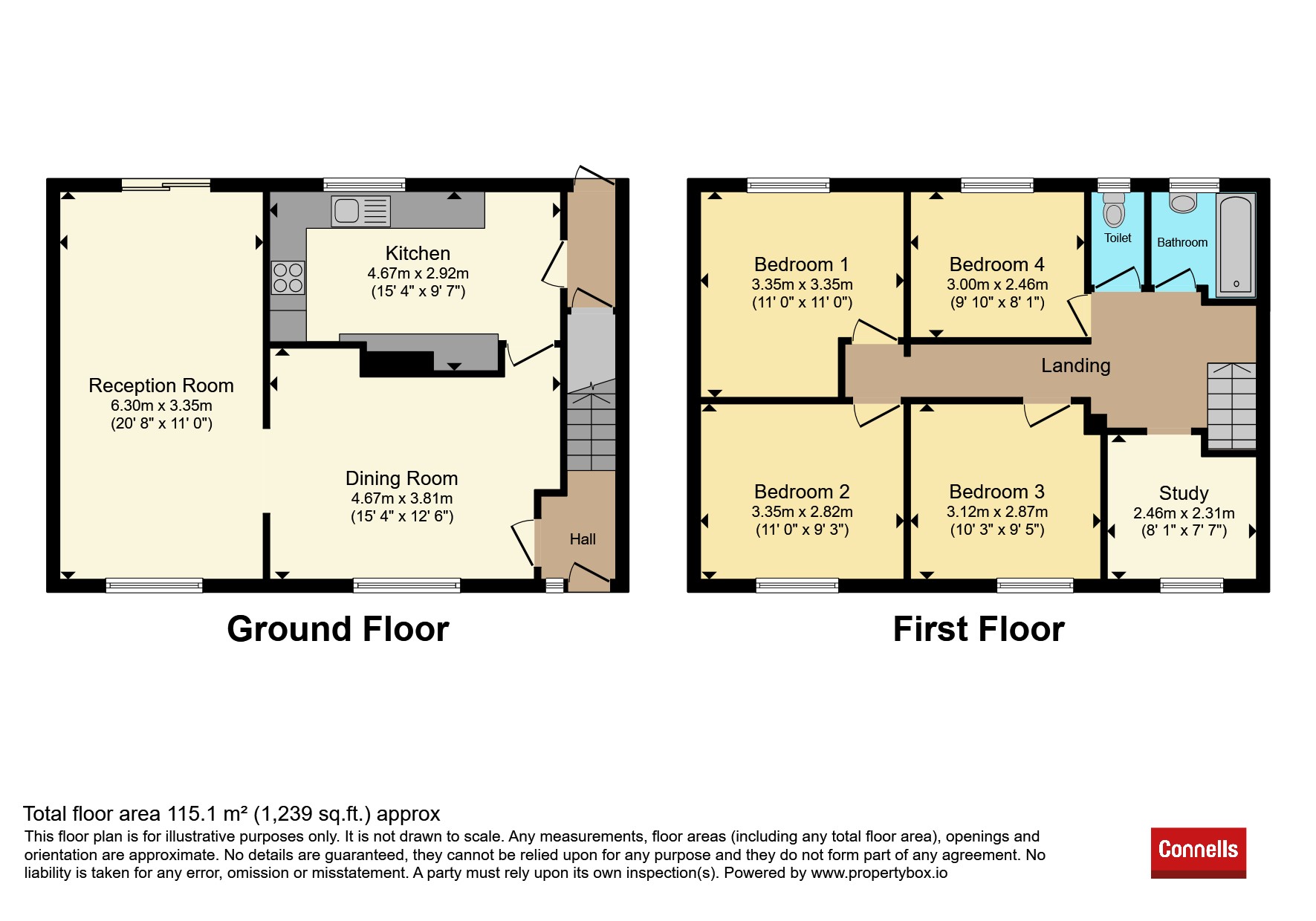 112, Northwick Road, Watford floorplan