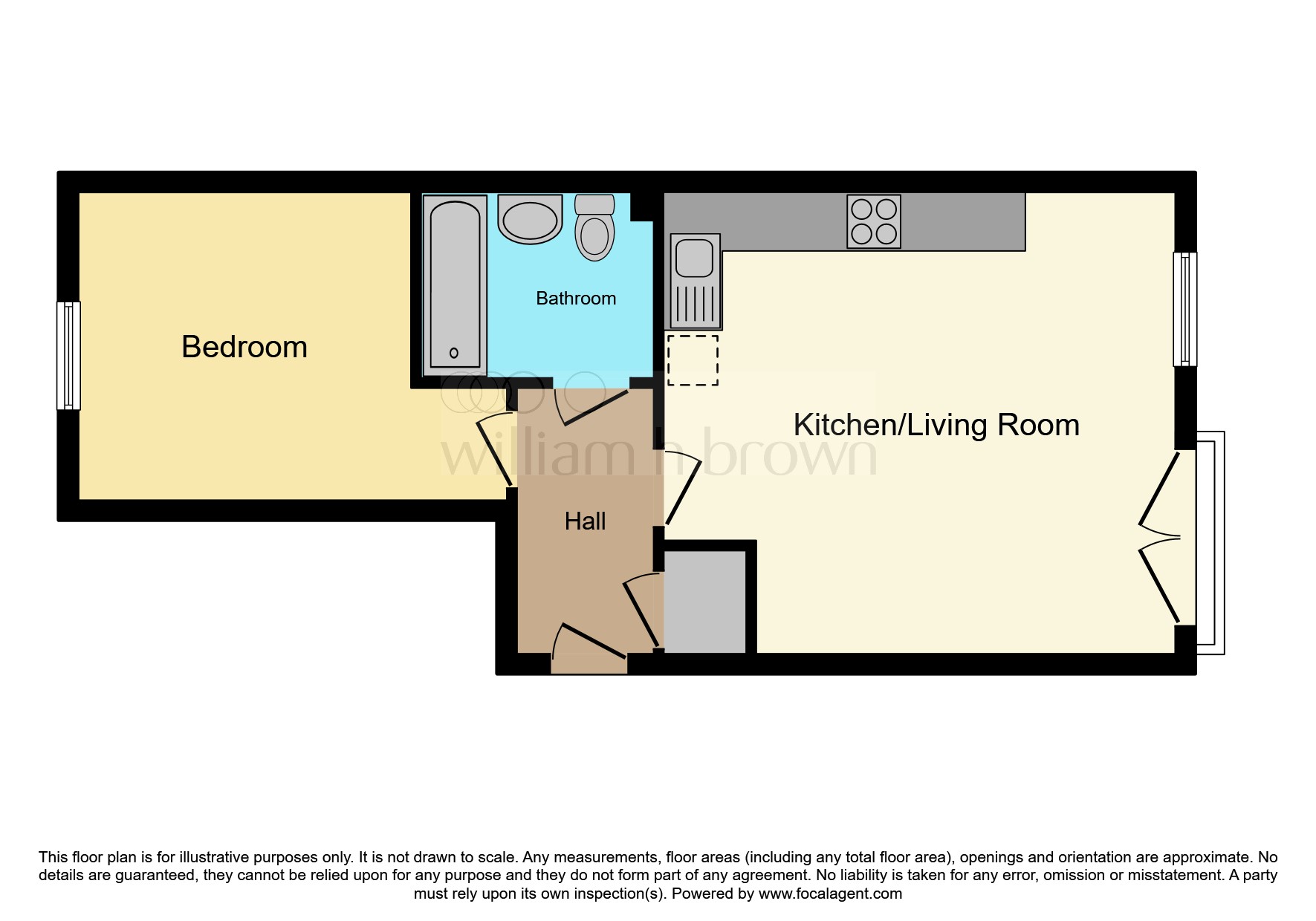 4, Tenterfields House, Meadow Road, Bradford floorplan