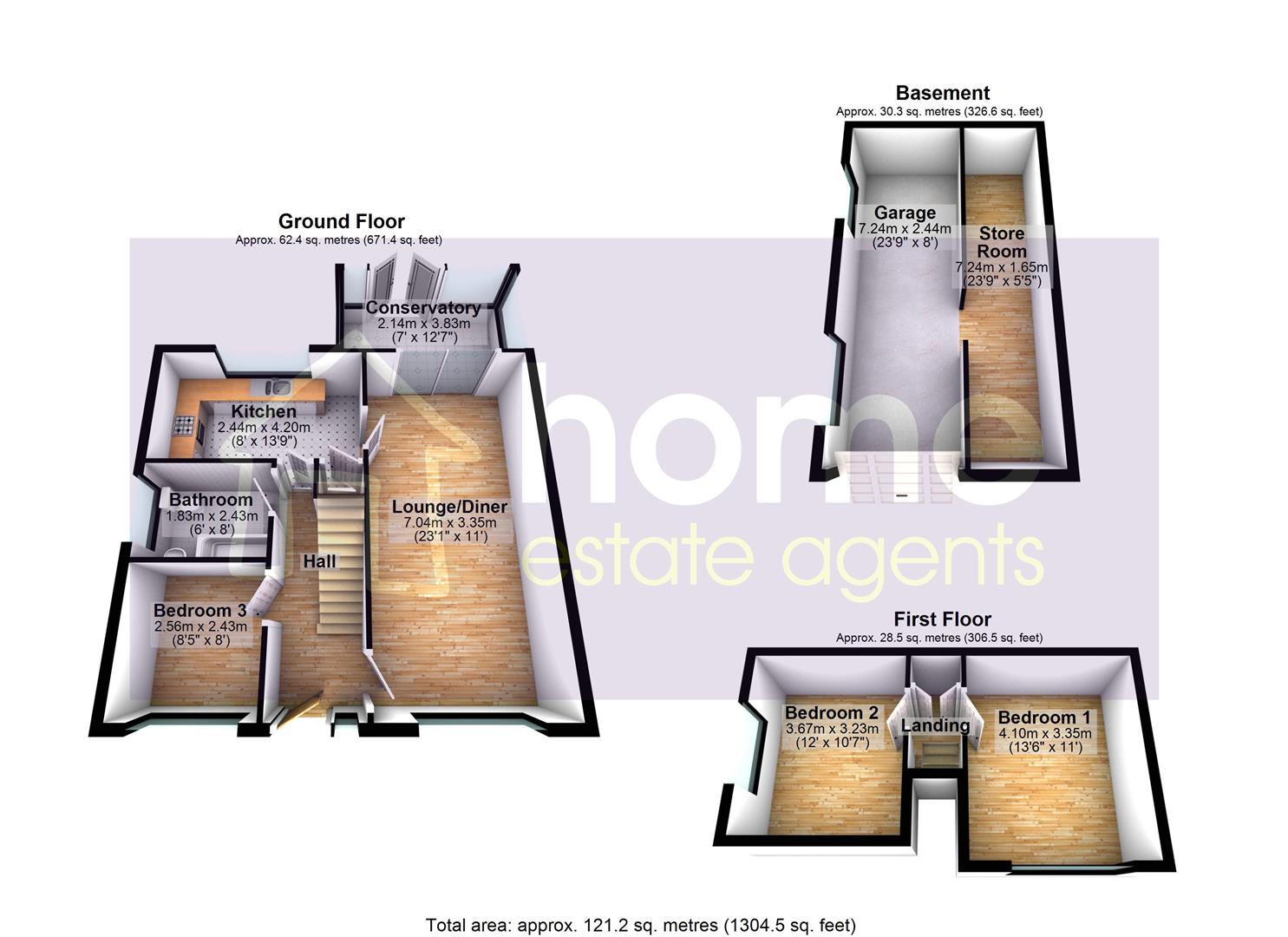 62, Quickedge Road, Mossley floorplan
