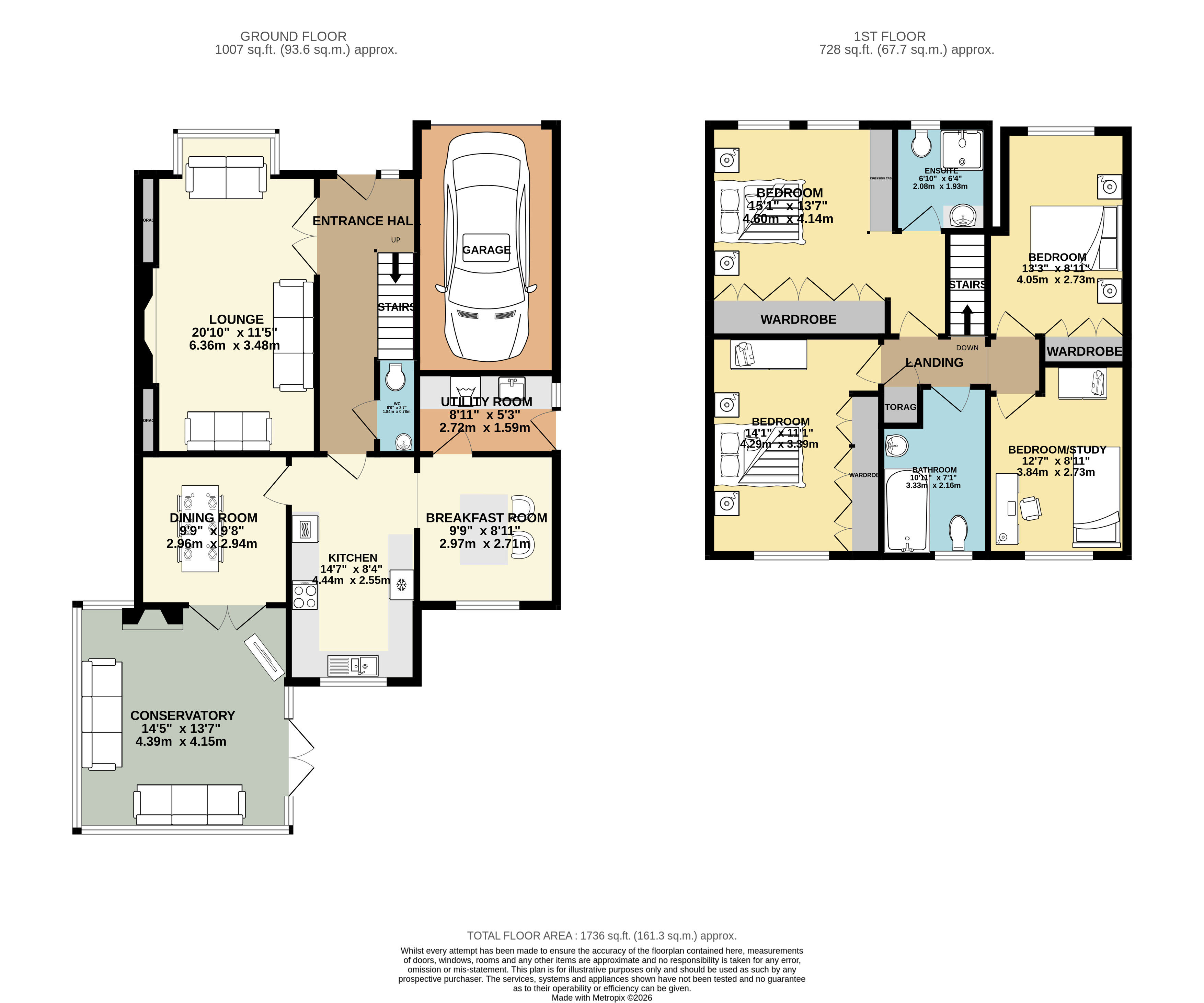 11, Trent Gardens, Doncaster floorplan