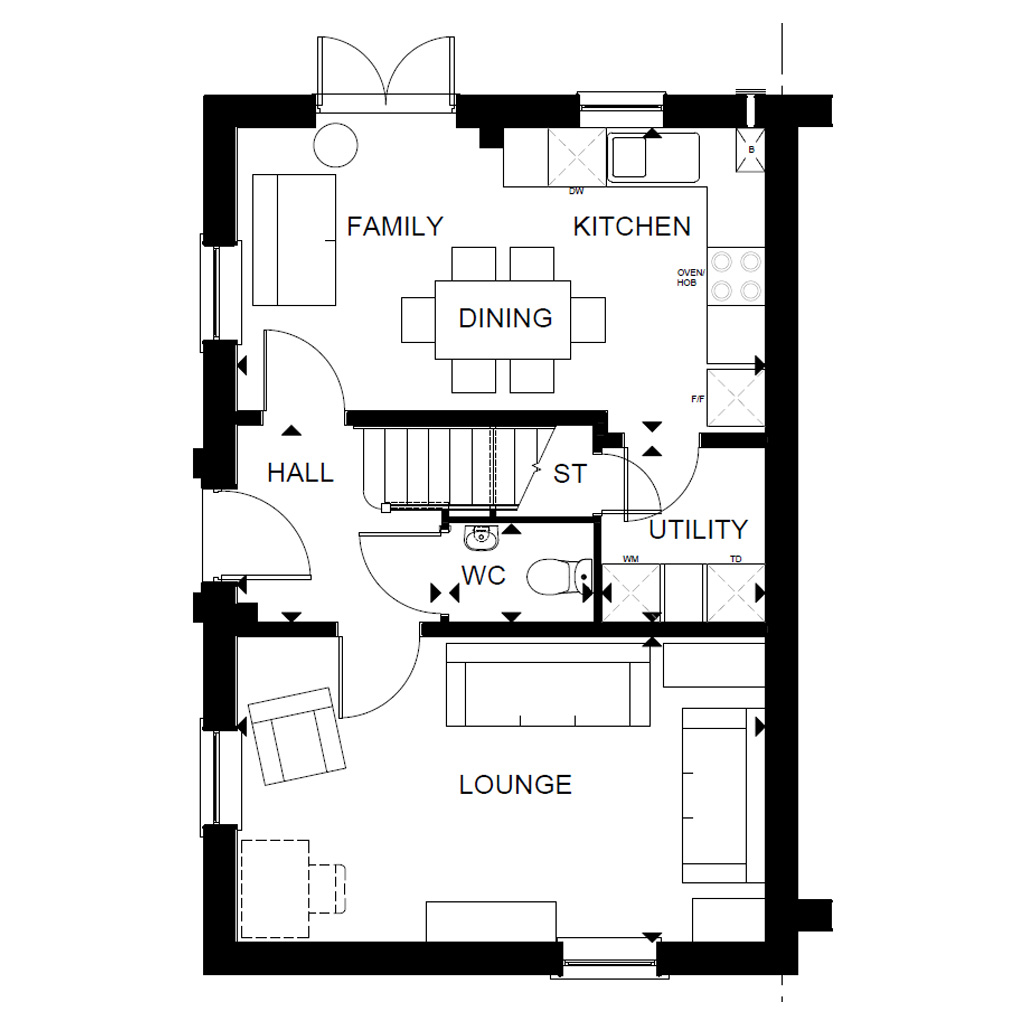Off Inkersall Road, Inkersall, Chesterfield floorplan
