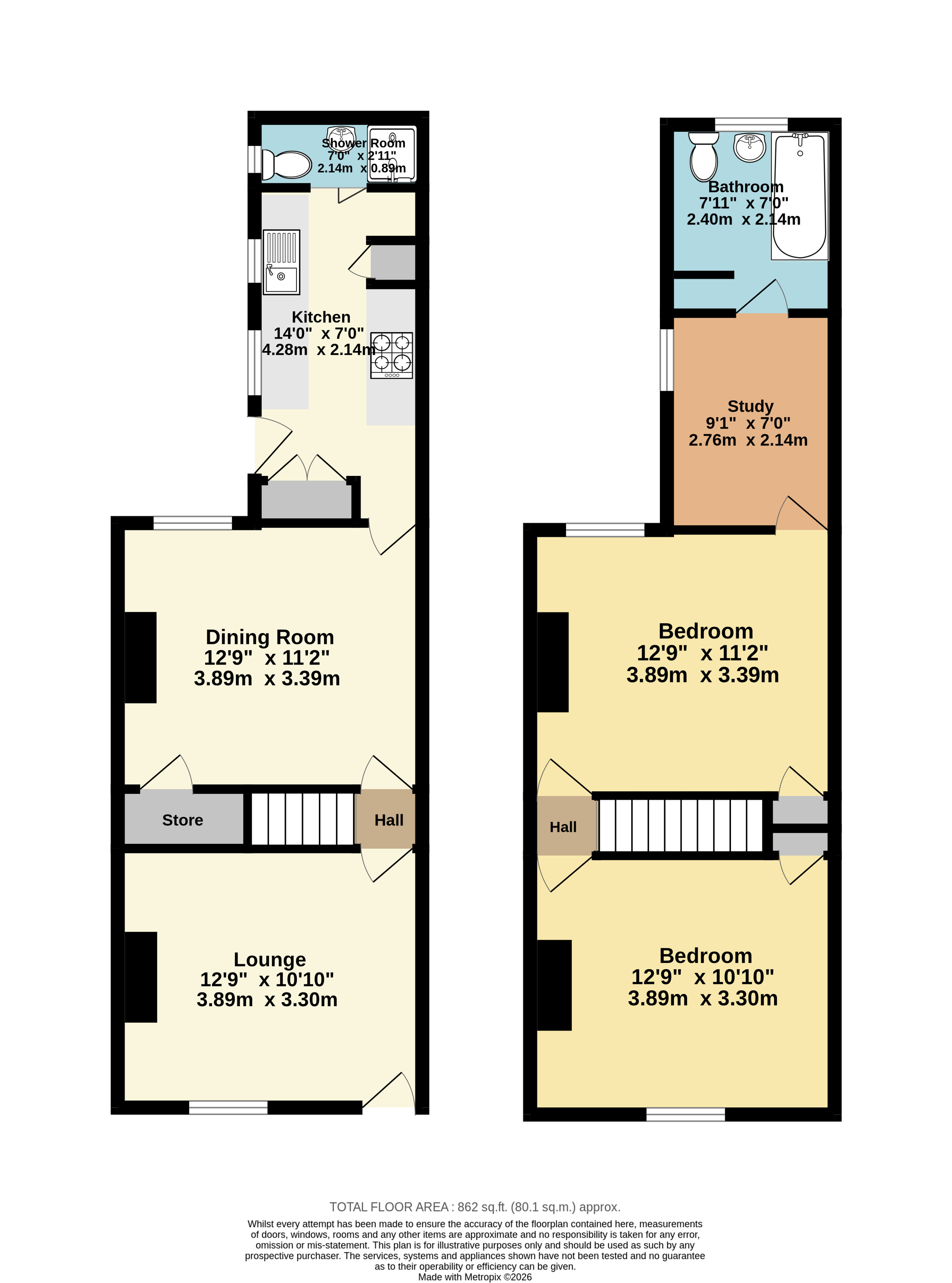 36, Sydenham Street, Kent floorplan