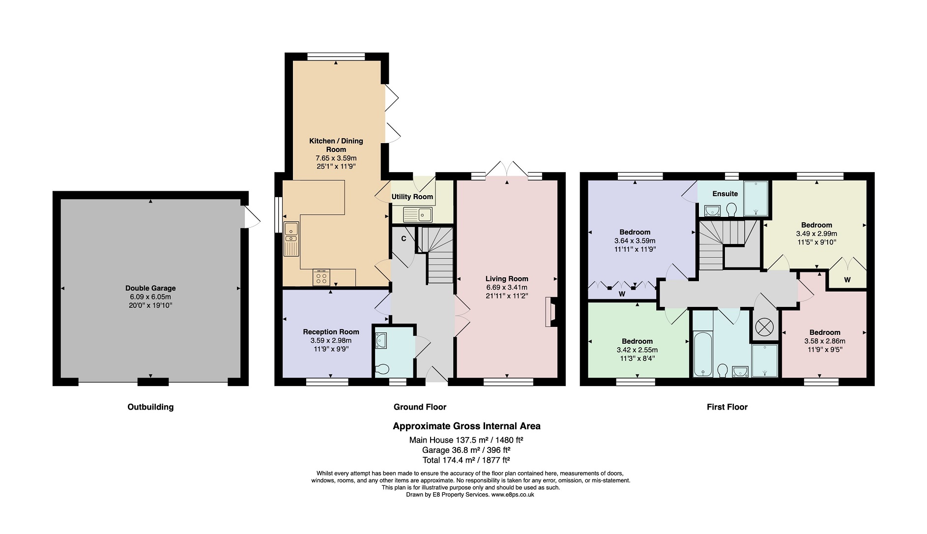 Walker Lane, Southmoor floorplan