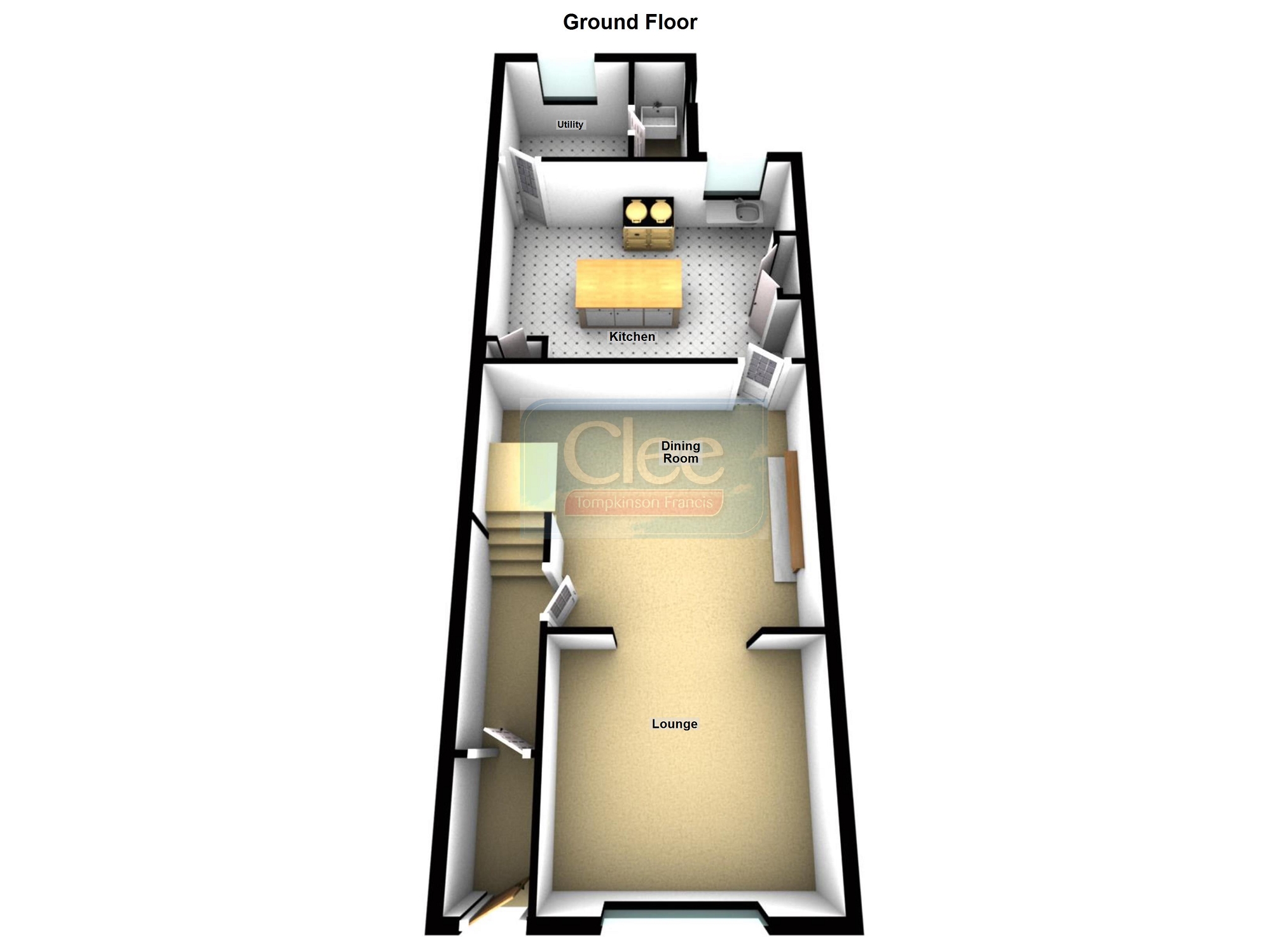21, Church Road, Neath floorplan