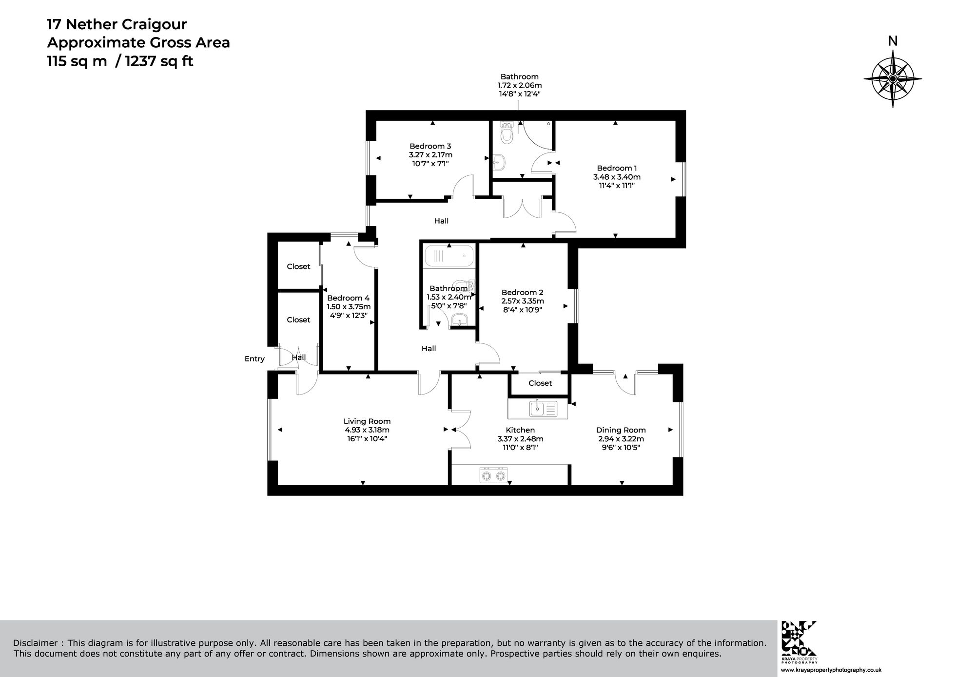 17 Nether Craigour, Edinburgh floorplan