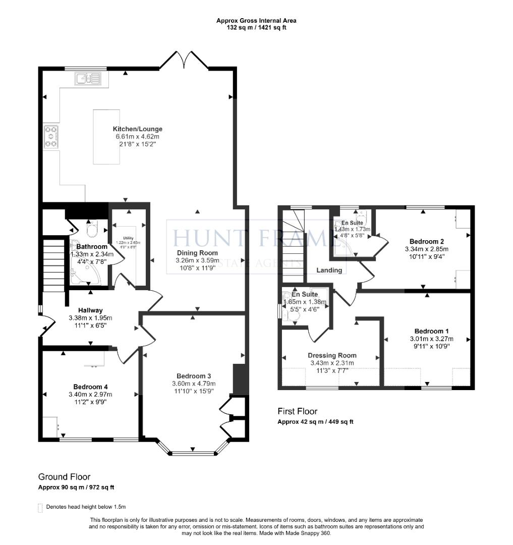 22, Gorringe Valley Road, Eastbourne floorplan