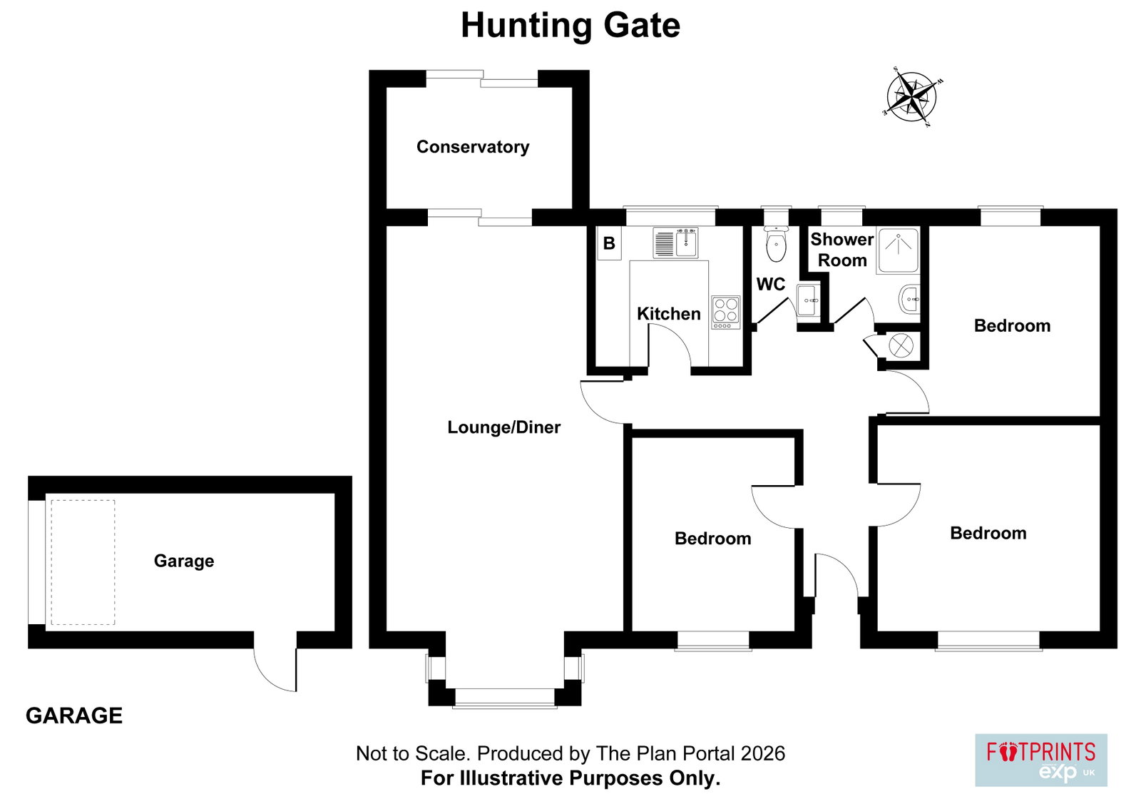 18, Hunting Gate, Birchington floorplan