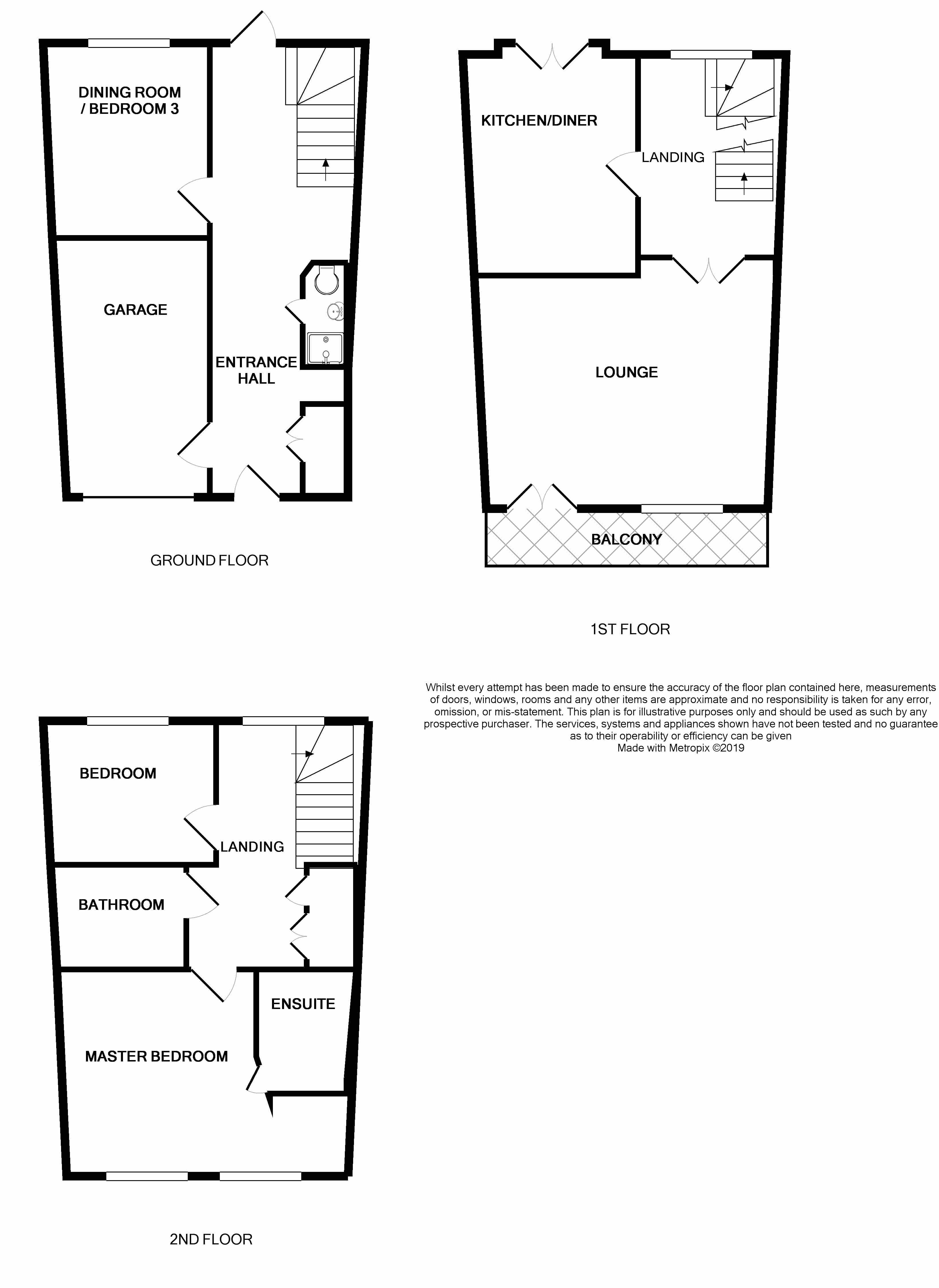 3 Bedrooms Town house for sale in Castle Lodge Avenue, Rothwell, Leeds LS26