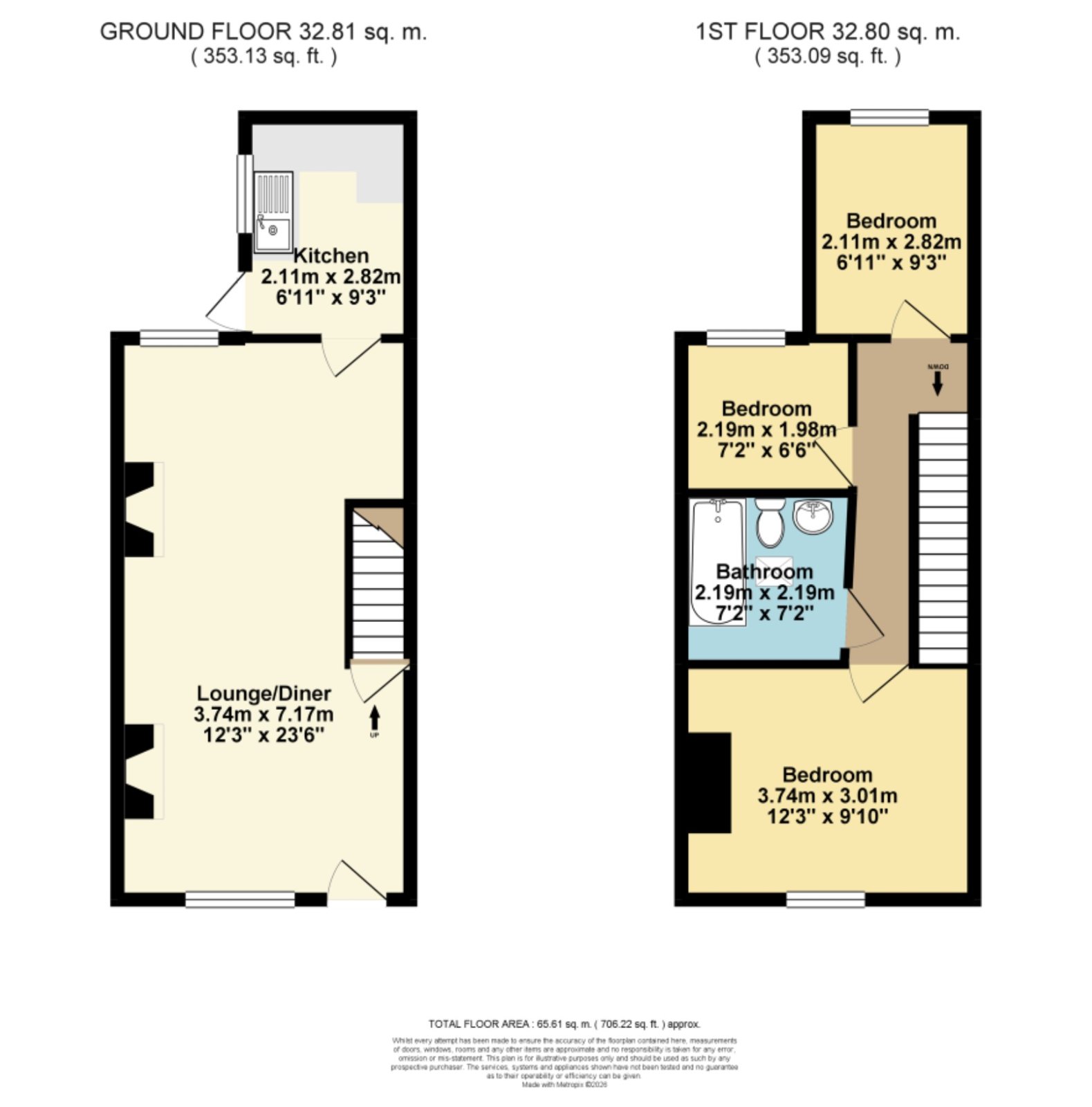 21, Clarendon Place, Kent floorplan