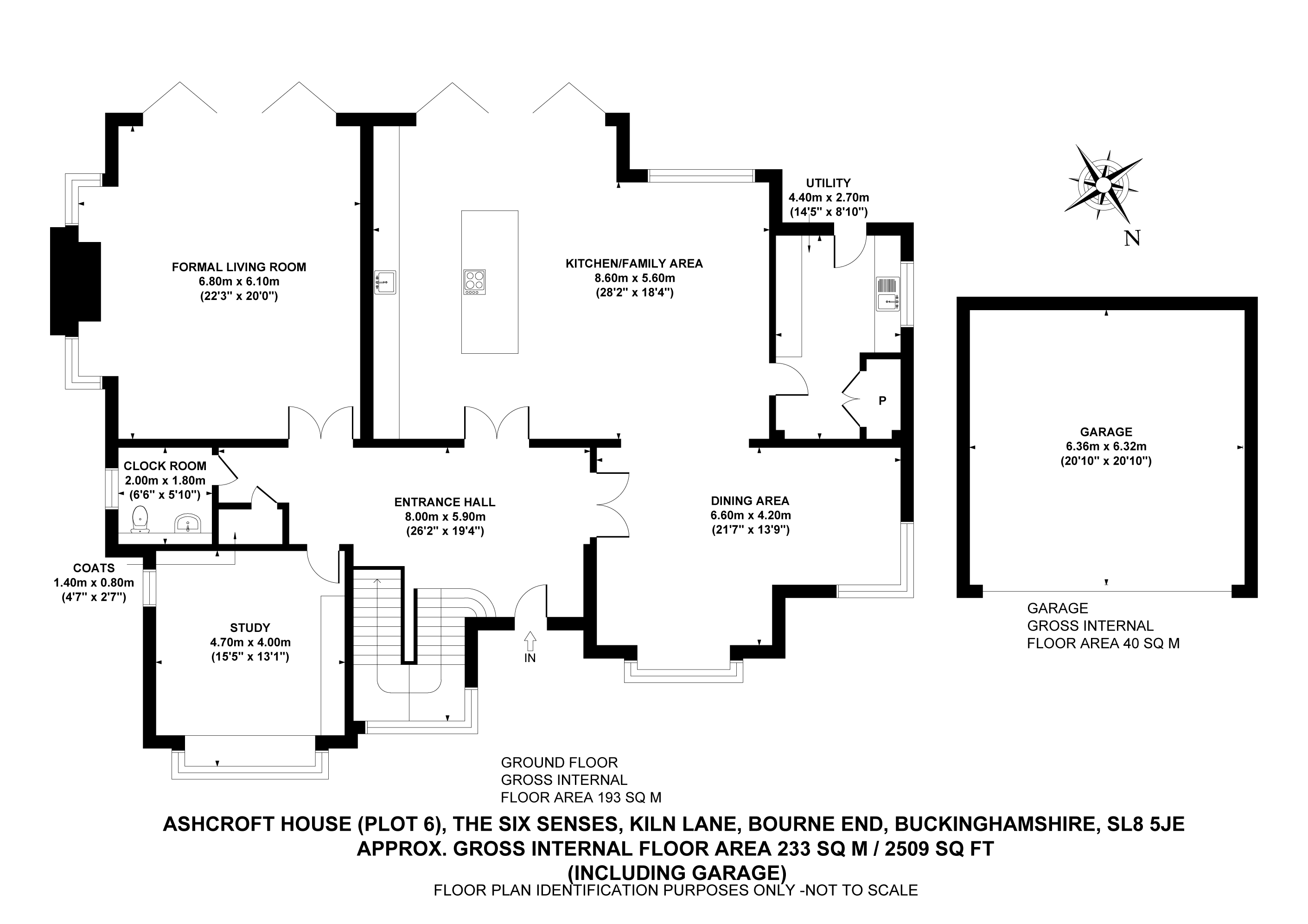 Ashcroft House, 6, The Senses, Bourne End floorplan