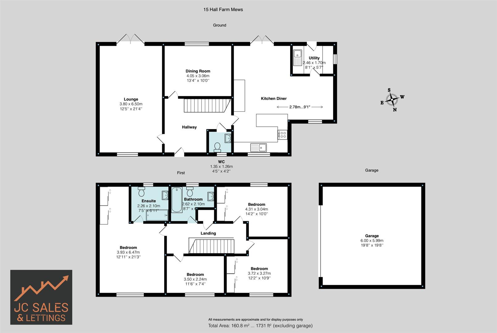 15, Hall Farm Mews, Sheffield floorplan
