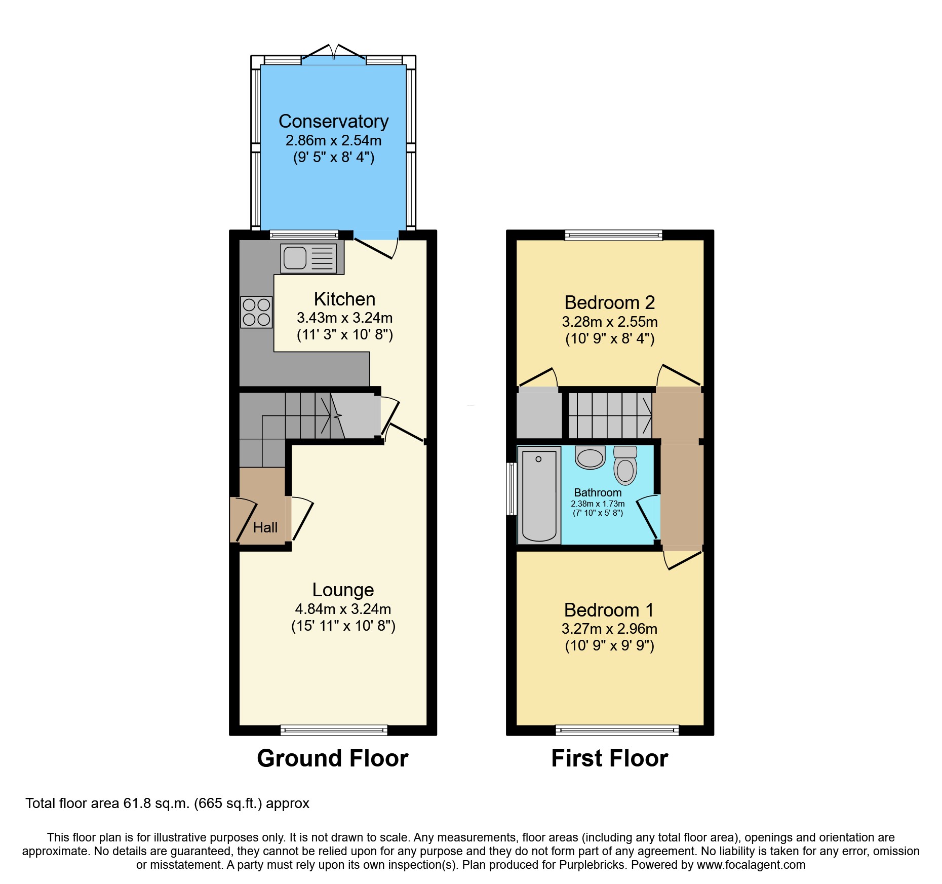 Edmonton Grove, Stoke-On-Trent ST2 floorplan