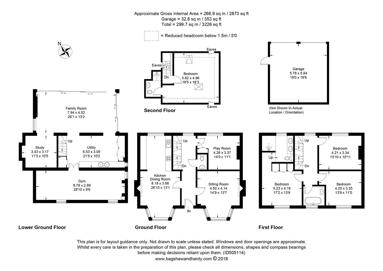 4 Bedrooms  for sale in The Street, Albury, Guildford GU5