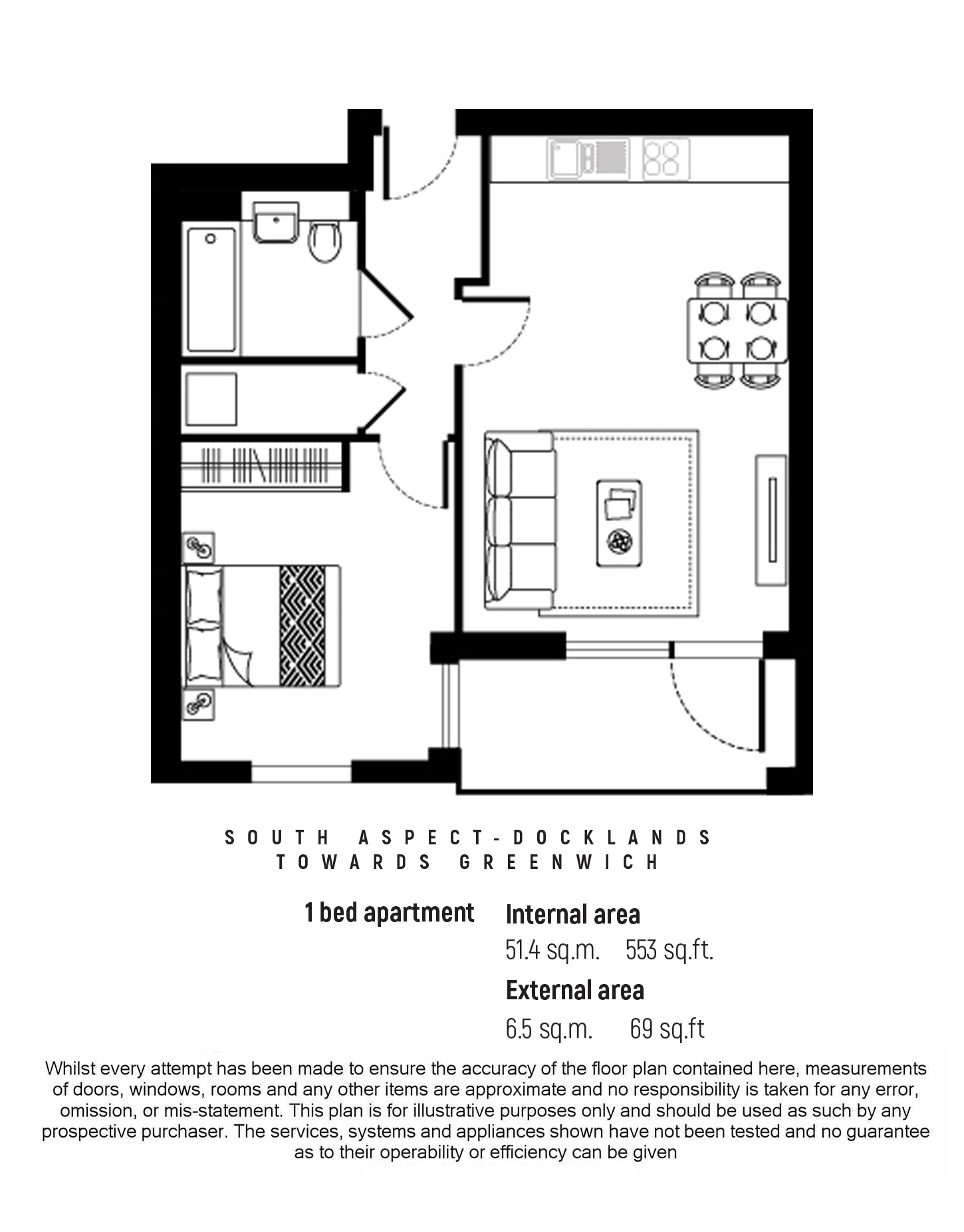Harbour Way, London floorplan