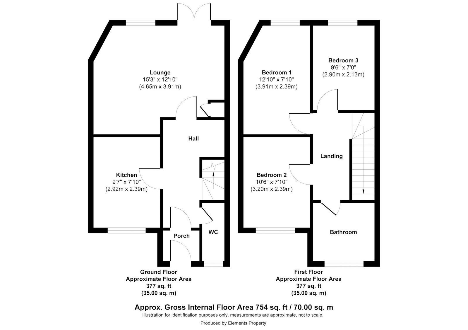Chapel Cottages,1, Victoria Road, Crowborough floorplan
