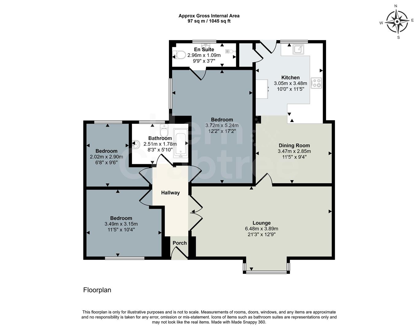 Tangmere Drive, Cardiff floorplan