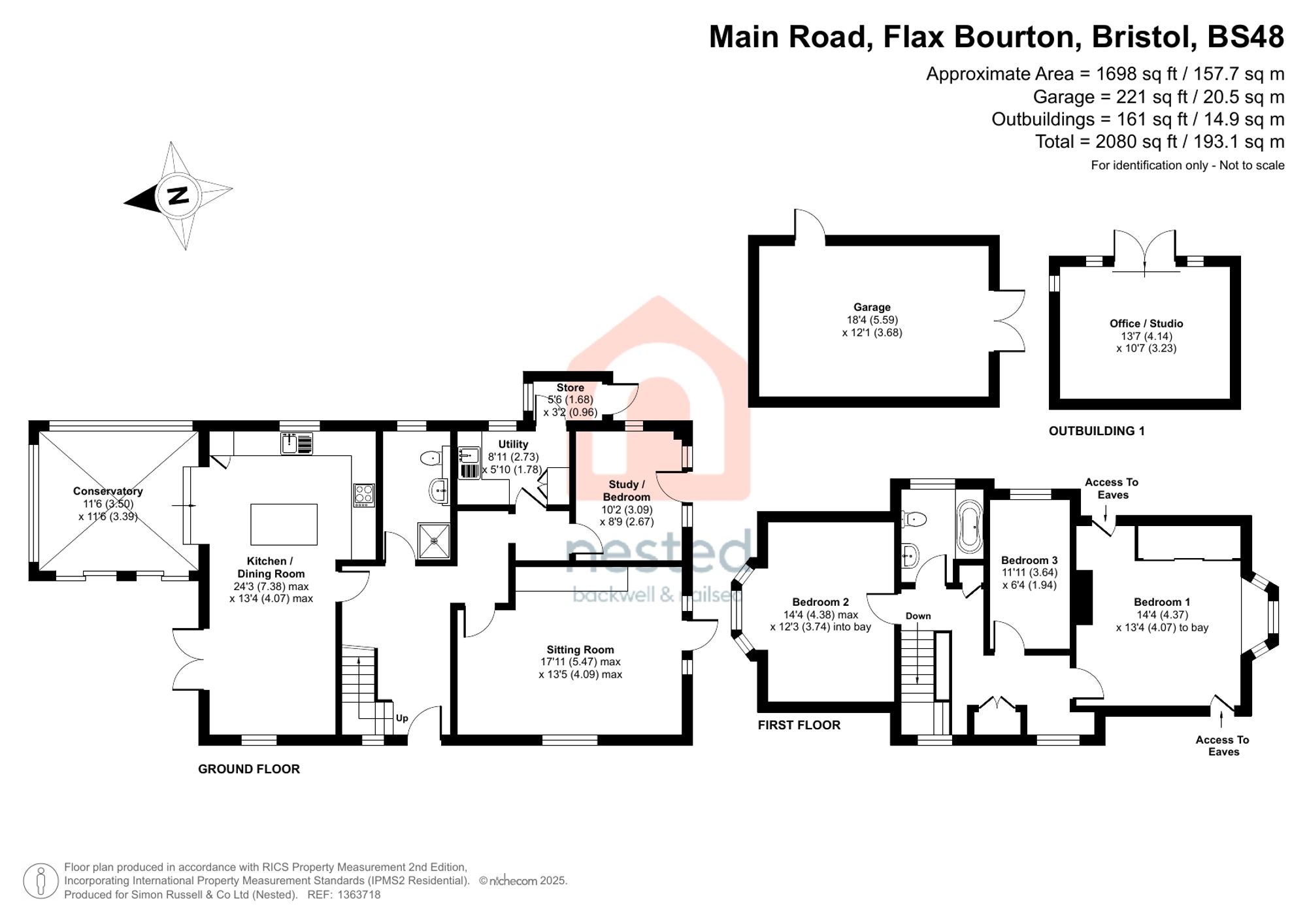 Orchardene Main Road, Bristol floorplan