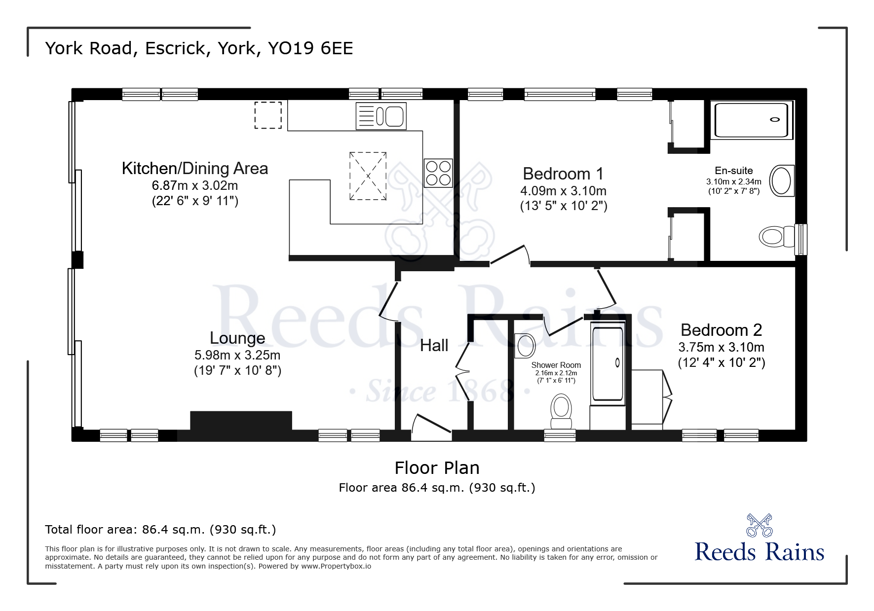 Hollicars-NEW Omar Kingfisher Lodge,, York Road, York floorplan