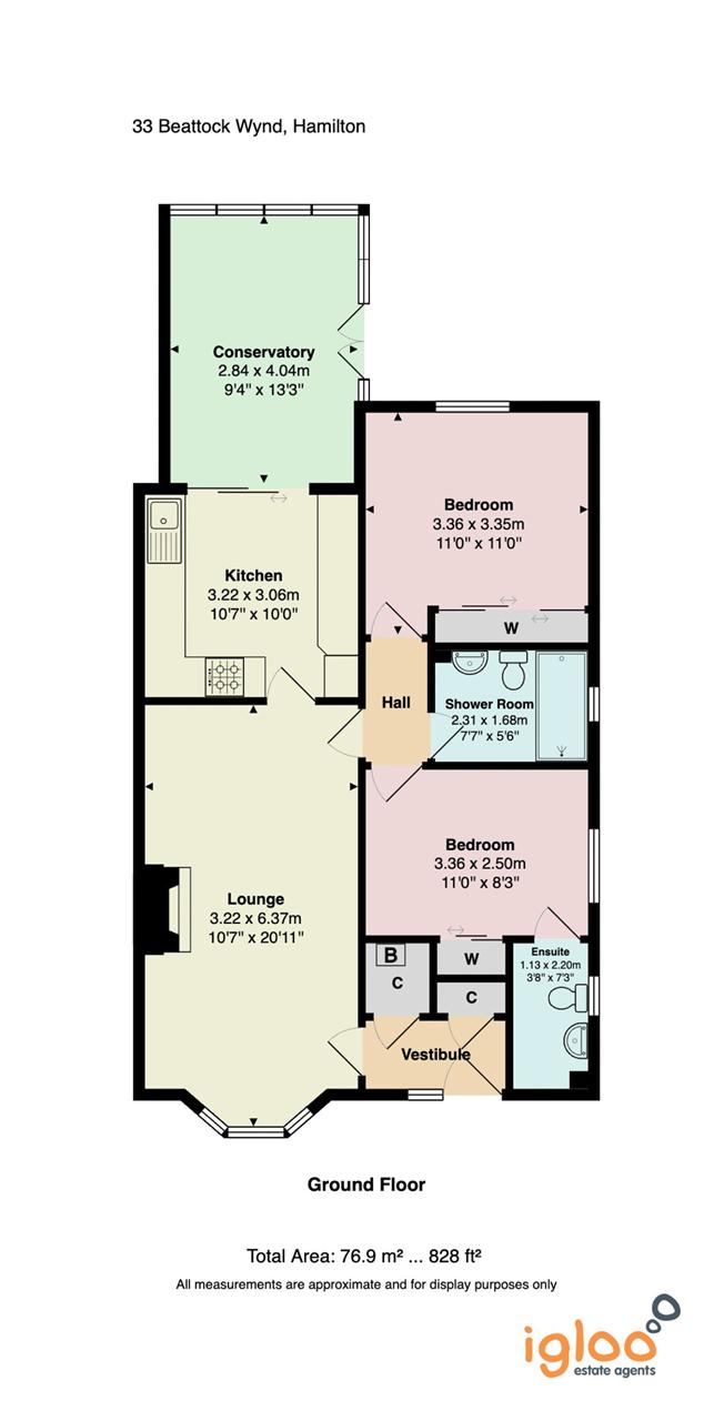 33, Beattock Wynd, Hamilton floorplan