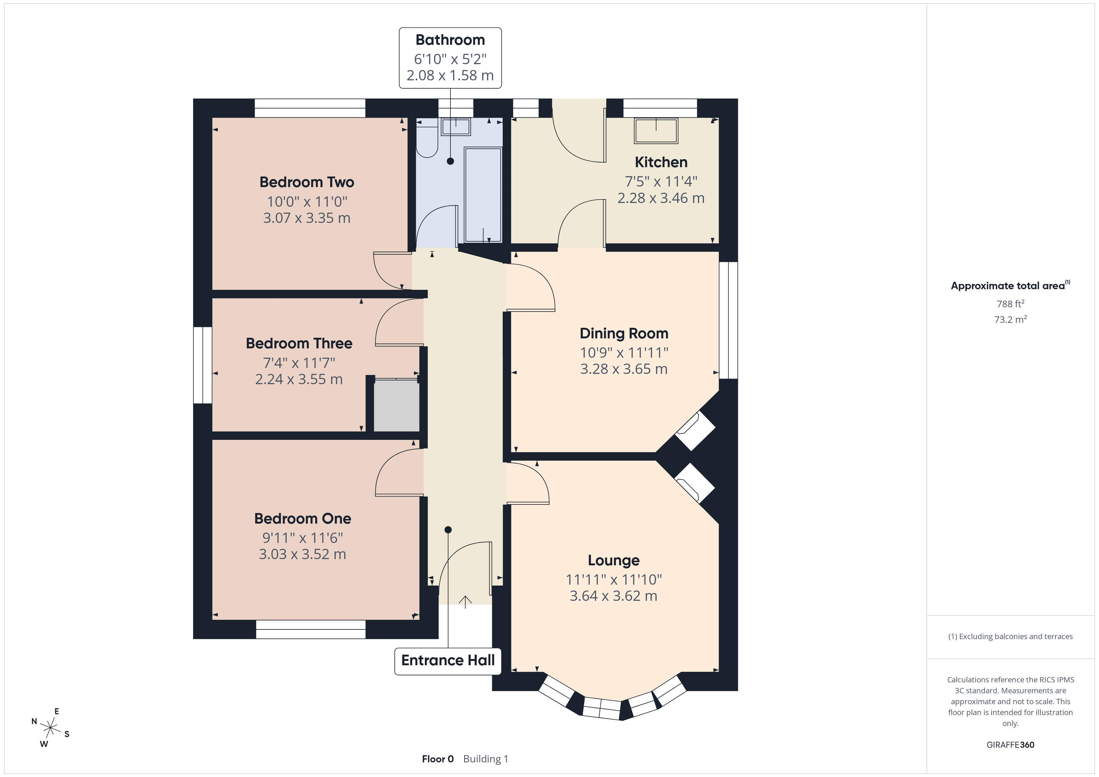 132, Taunton Road, Bridgwater floorplan