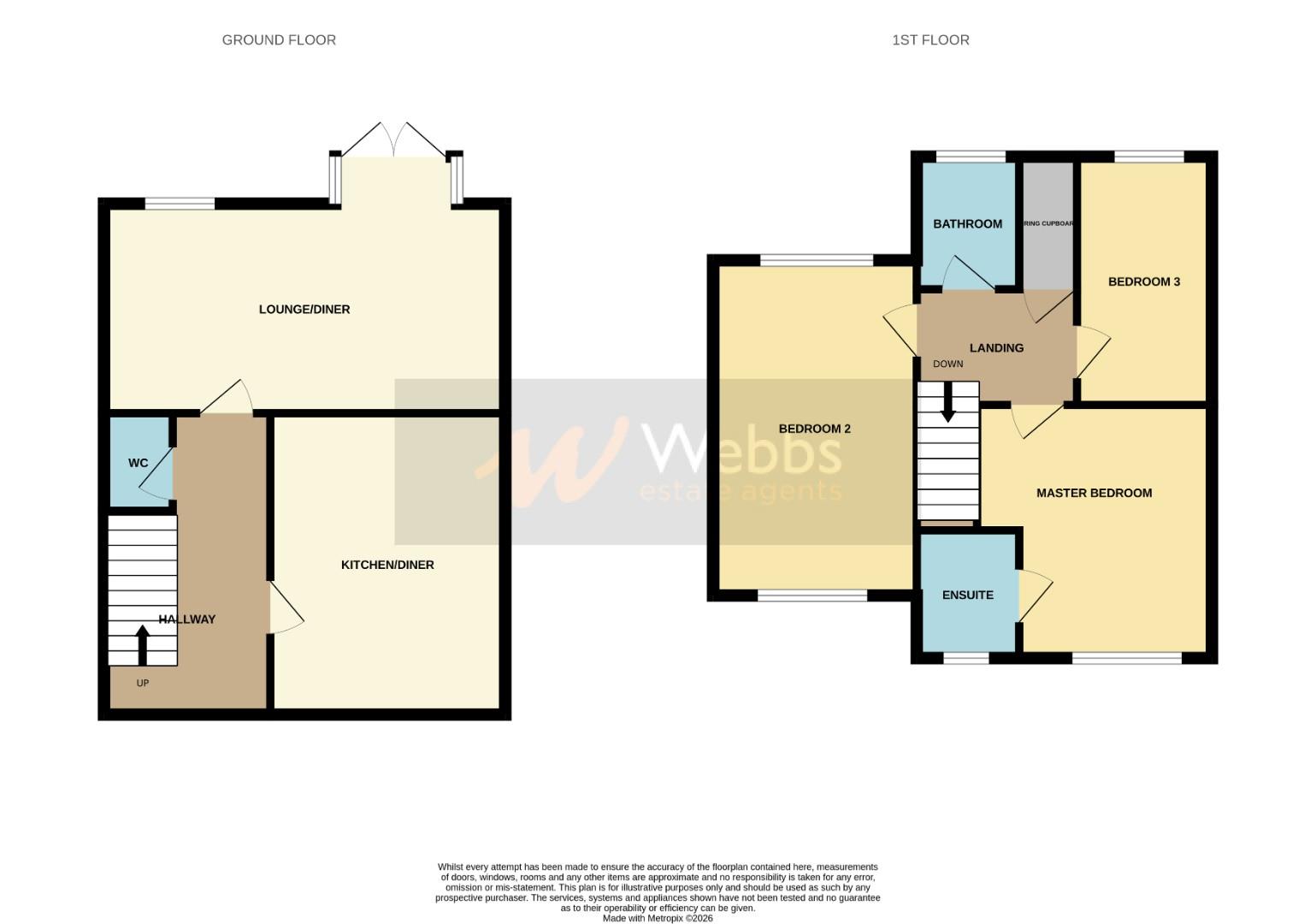 3, Peregrine Way, Cannock floorplan