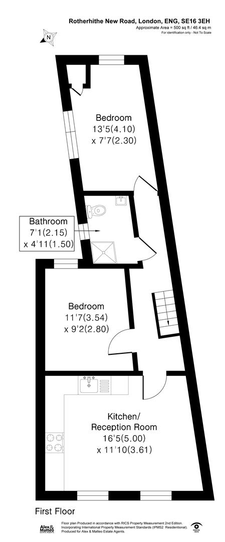 206B, Rotherhithe New Road, London floorplan
