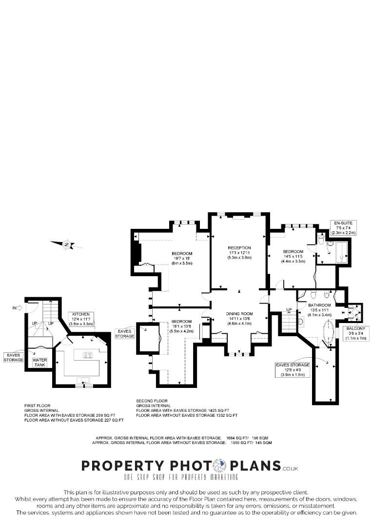 Flat C, 70, Castlebar Road, Ealing floorplan