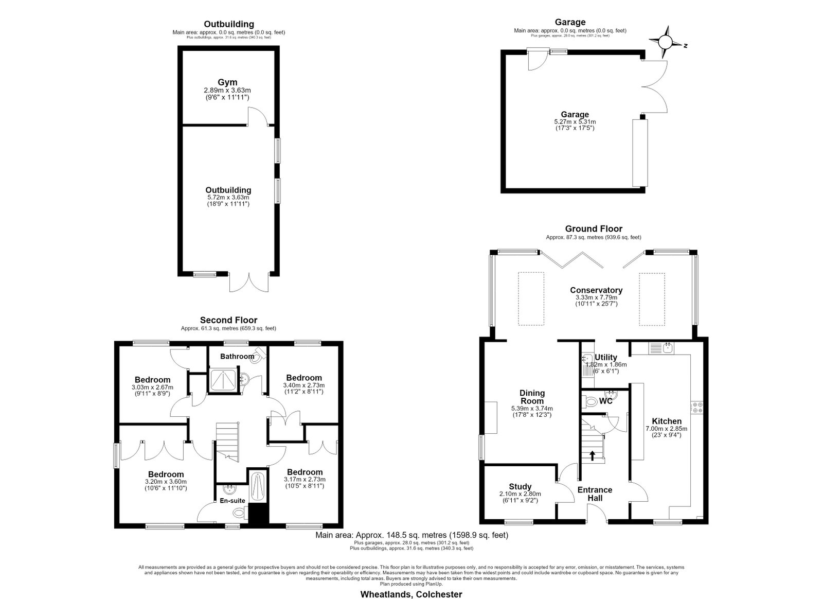 1, Wheatlands,1, Station Road, Colchester floorplan