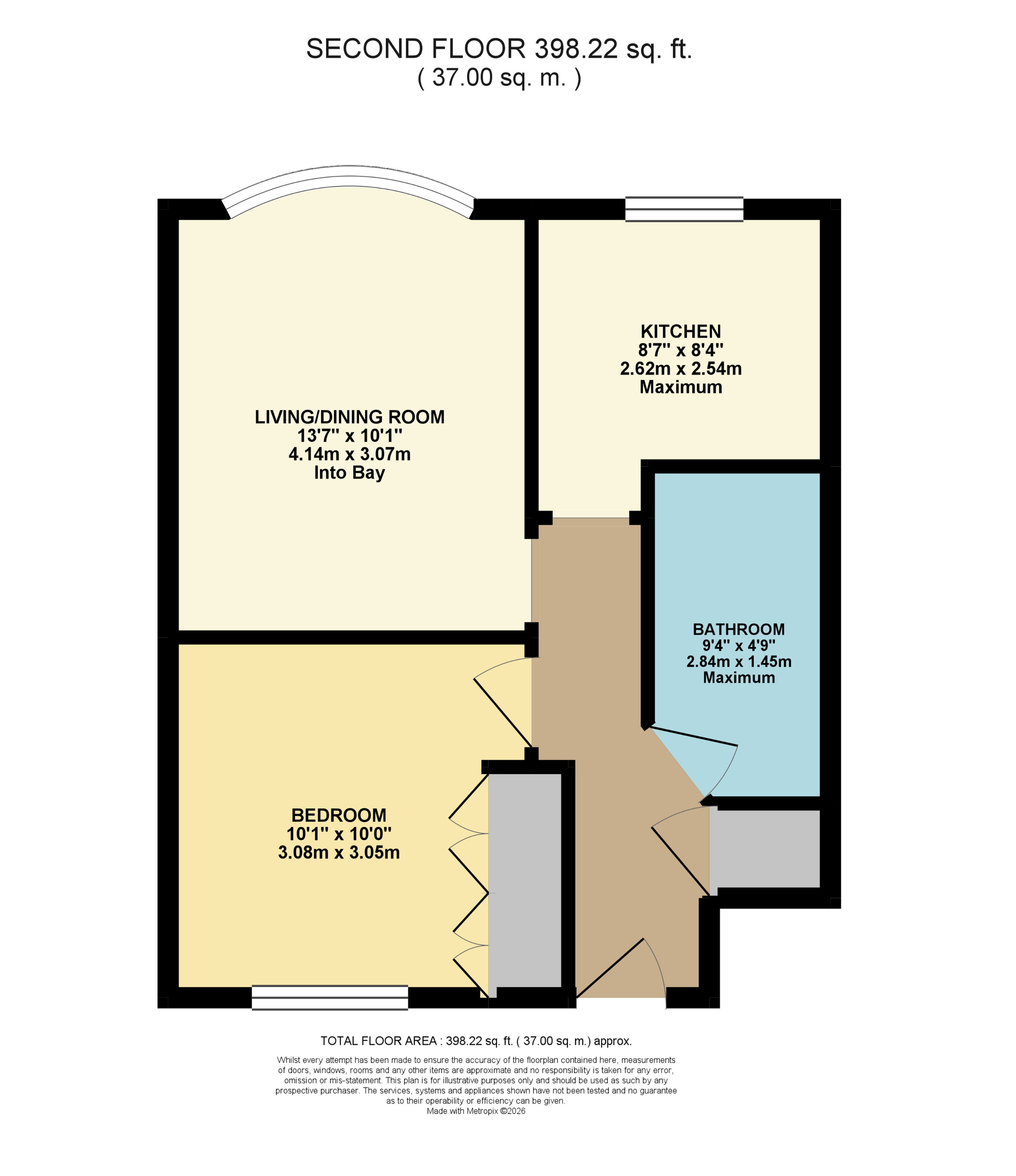 Flat 24 Everett Court,, Aldborough Close, Manchester floorplan