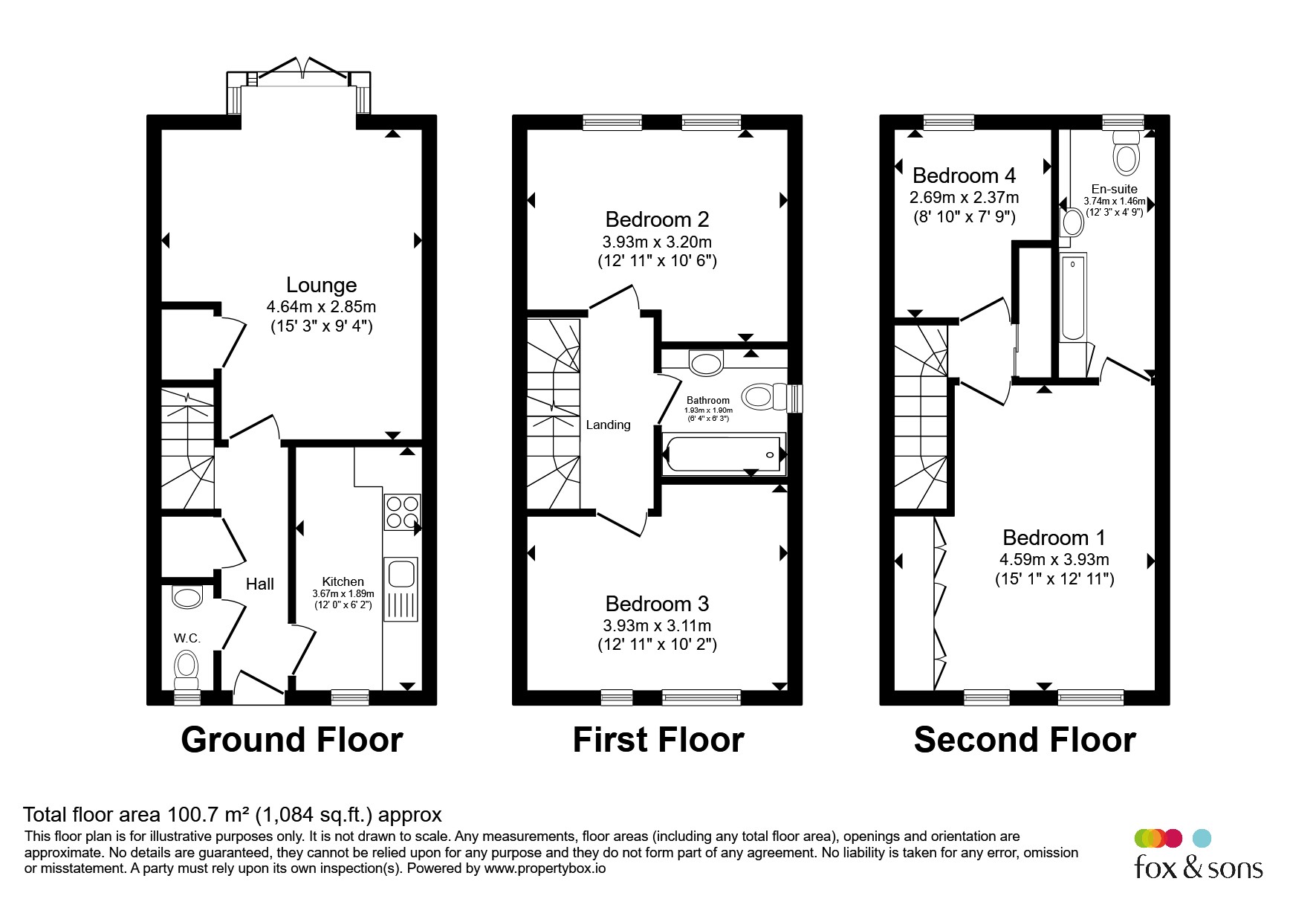 21, Weavers Reach, Wellington floorplan