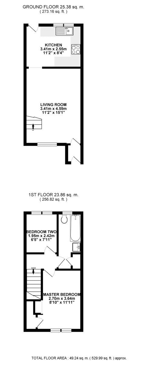 2 Bedrooms Terraced house for sale in Crofton Close, Bracknell, Berkshire RG12