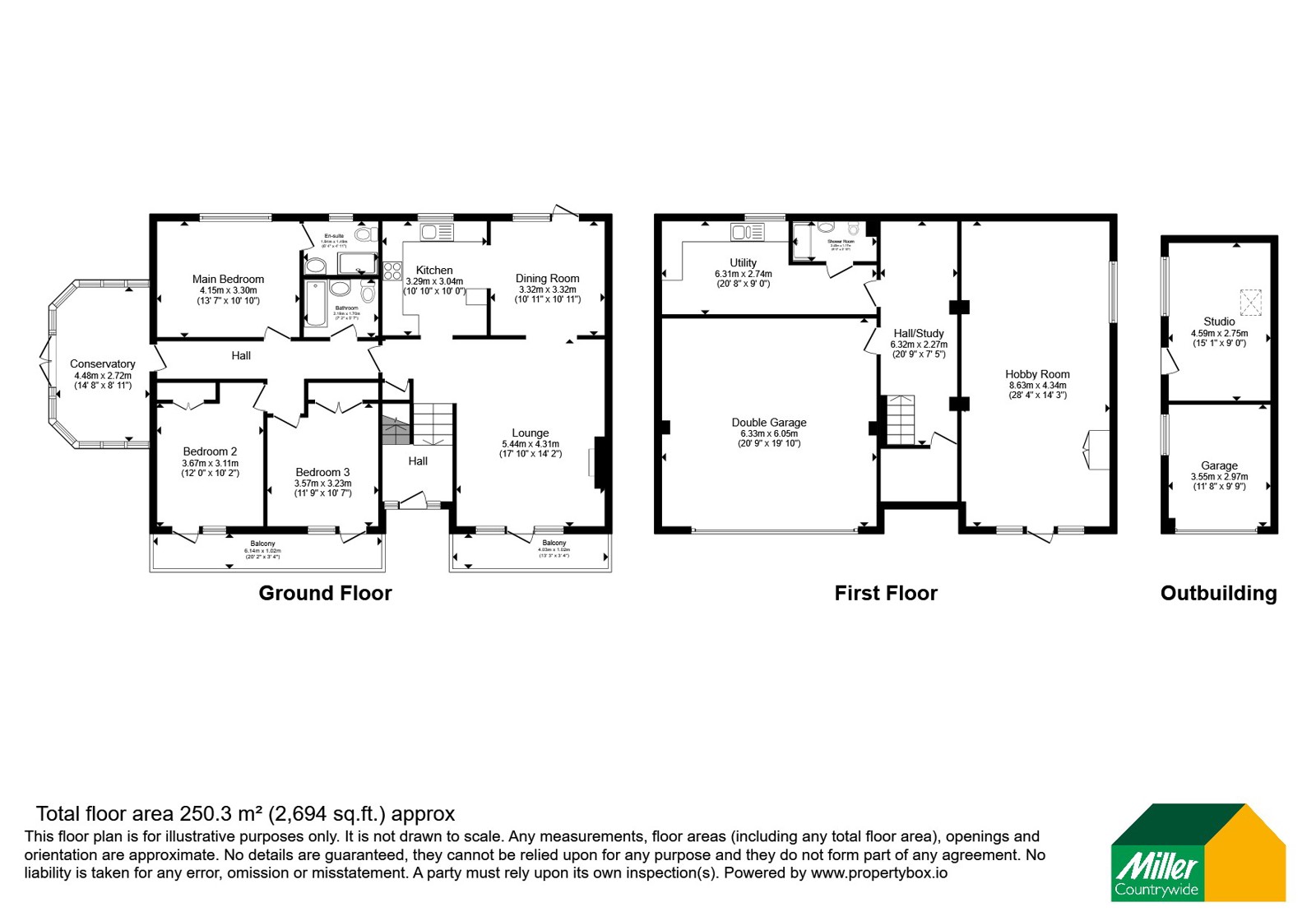 West End, Truro floorplan