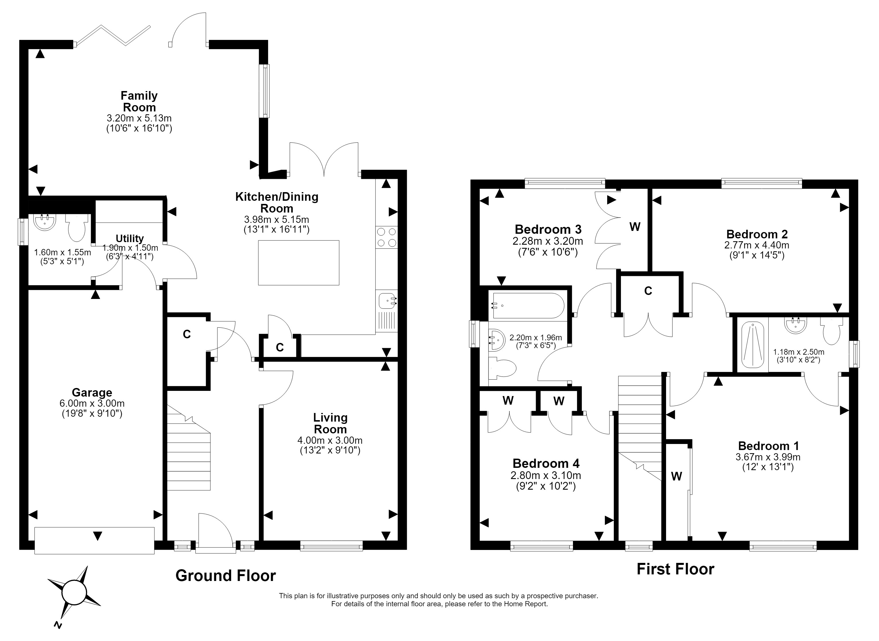 10, Middleton Avenue, Newcraighall floorplan