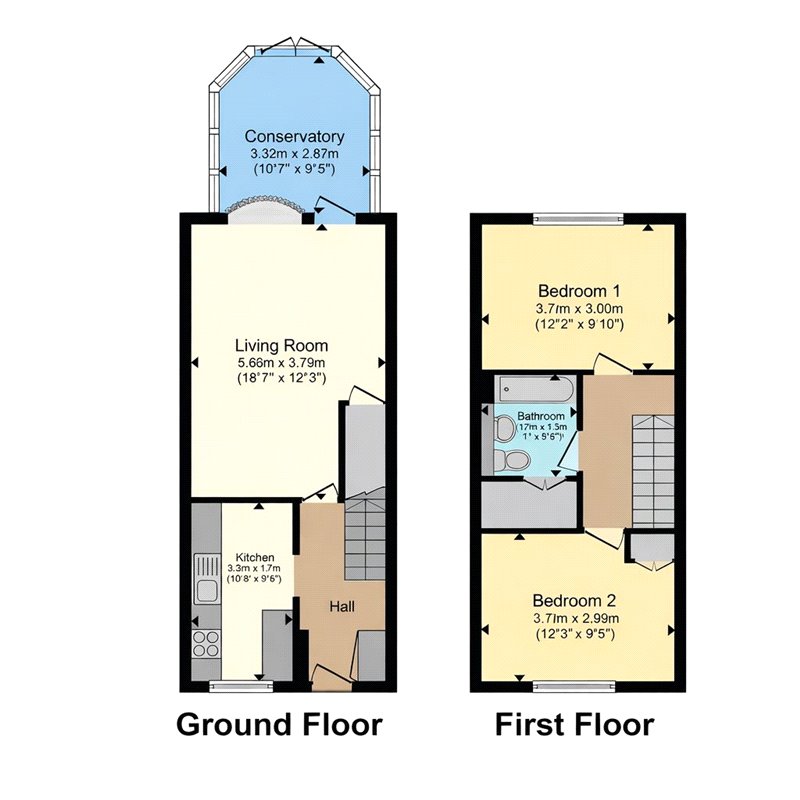 56, Dyke Drive, Kent floorplan