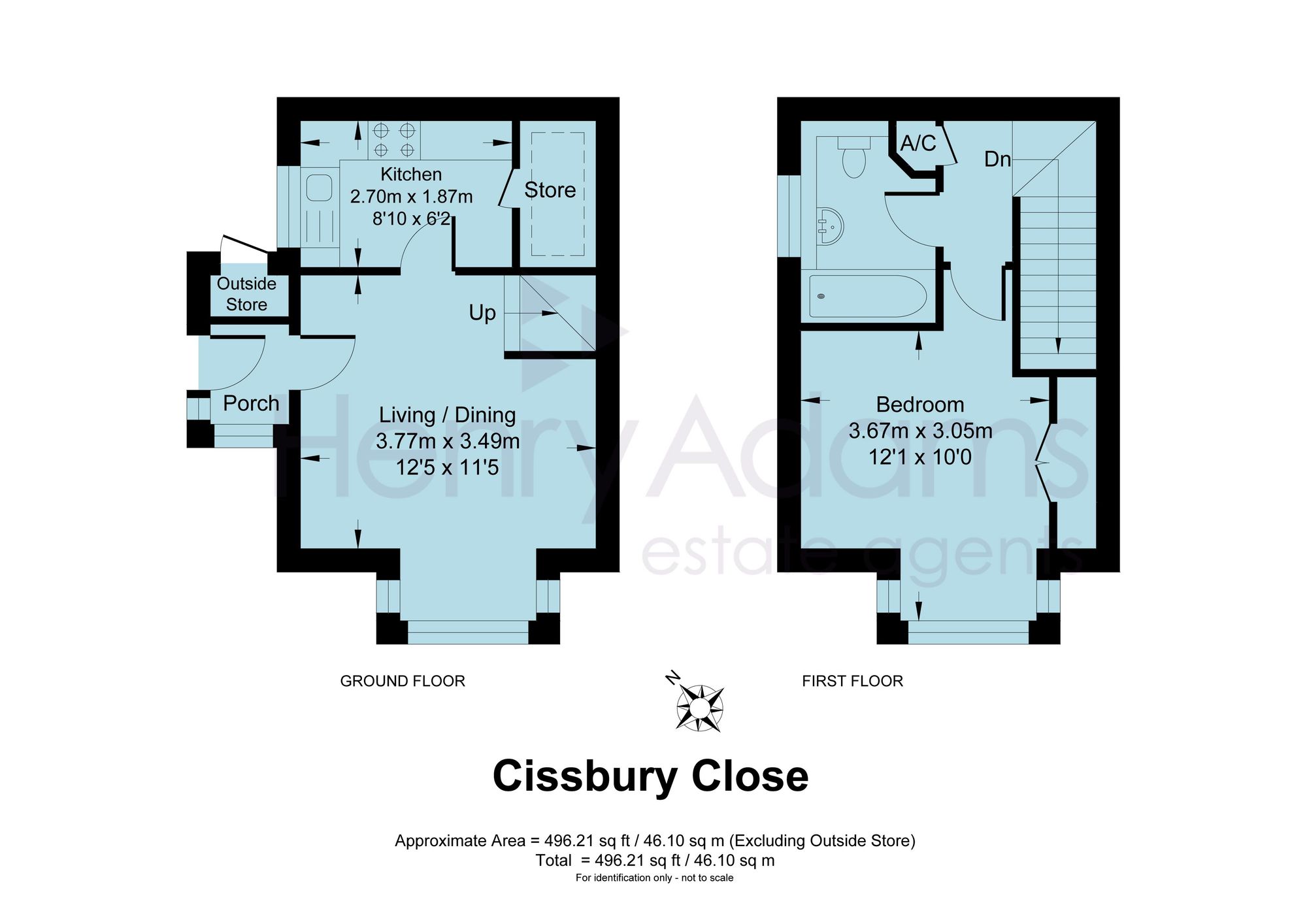 6 Cissbury Close, Horsham floorplan