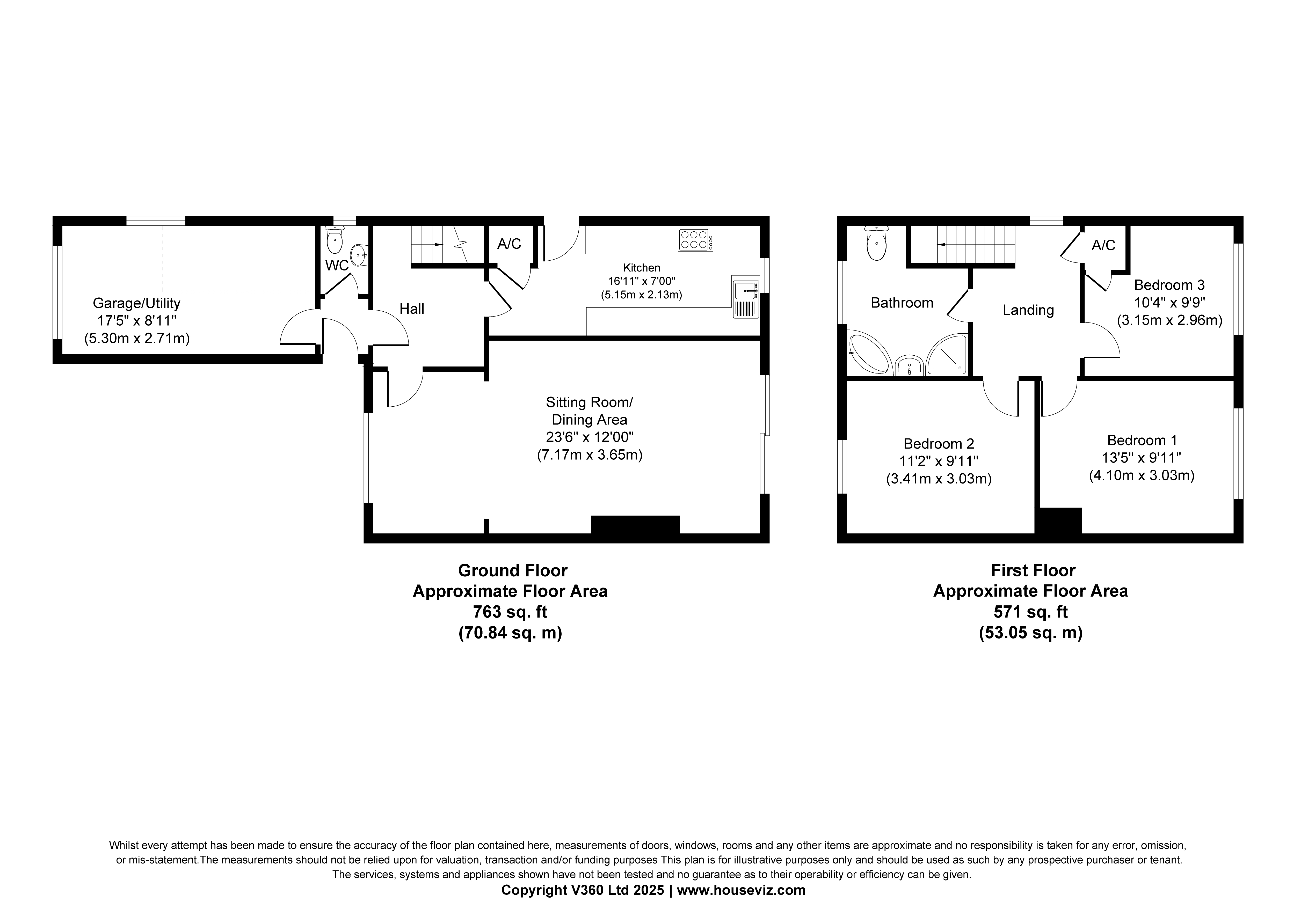 1, Hertford Road, Sudbury floorplan