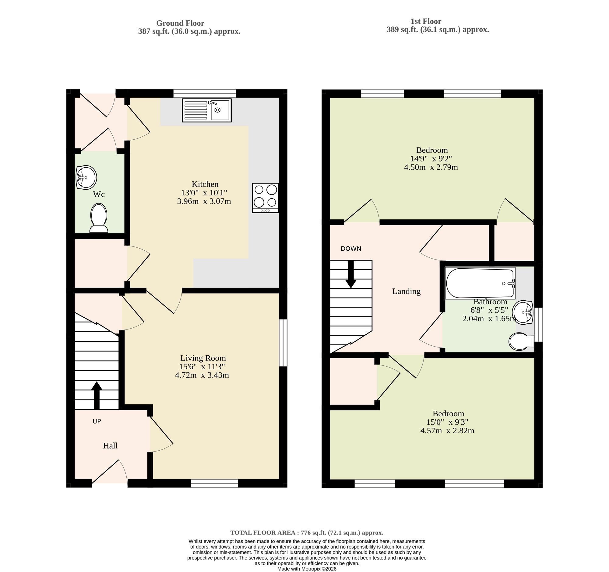 27 Burghwood Drive, King's Lynn floorplan