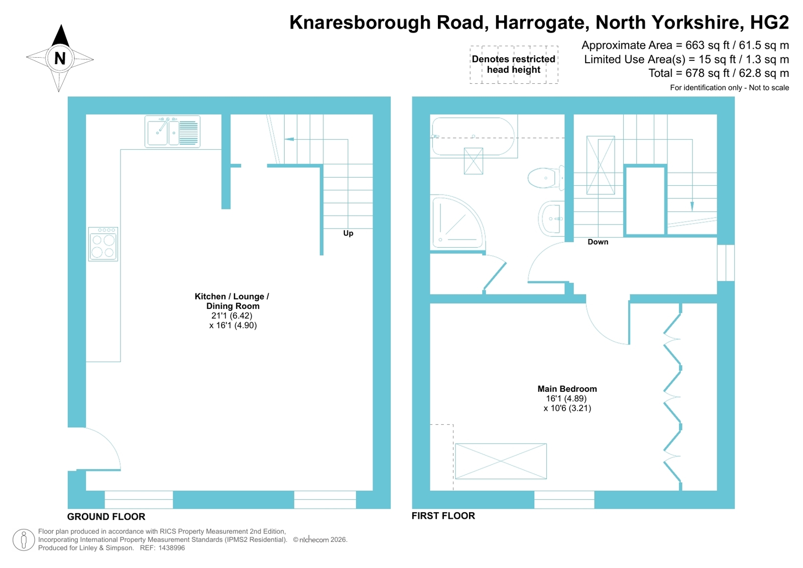 2E,, Knaresborough Road, North Yorkshire floorplan
