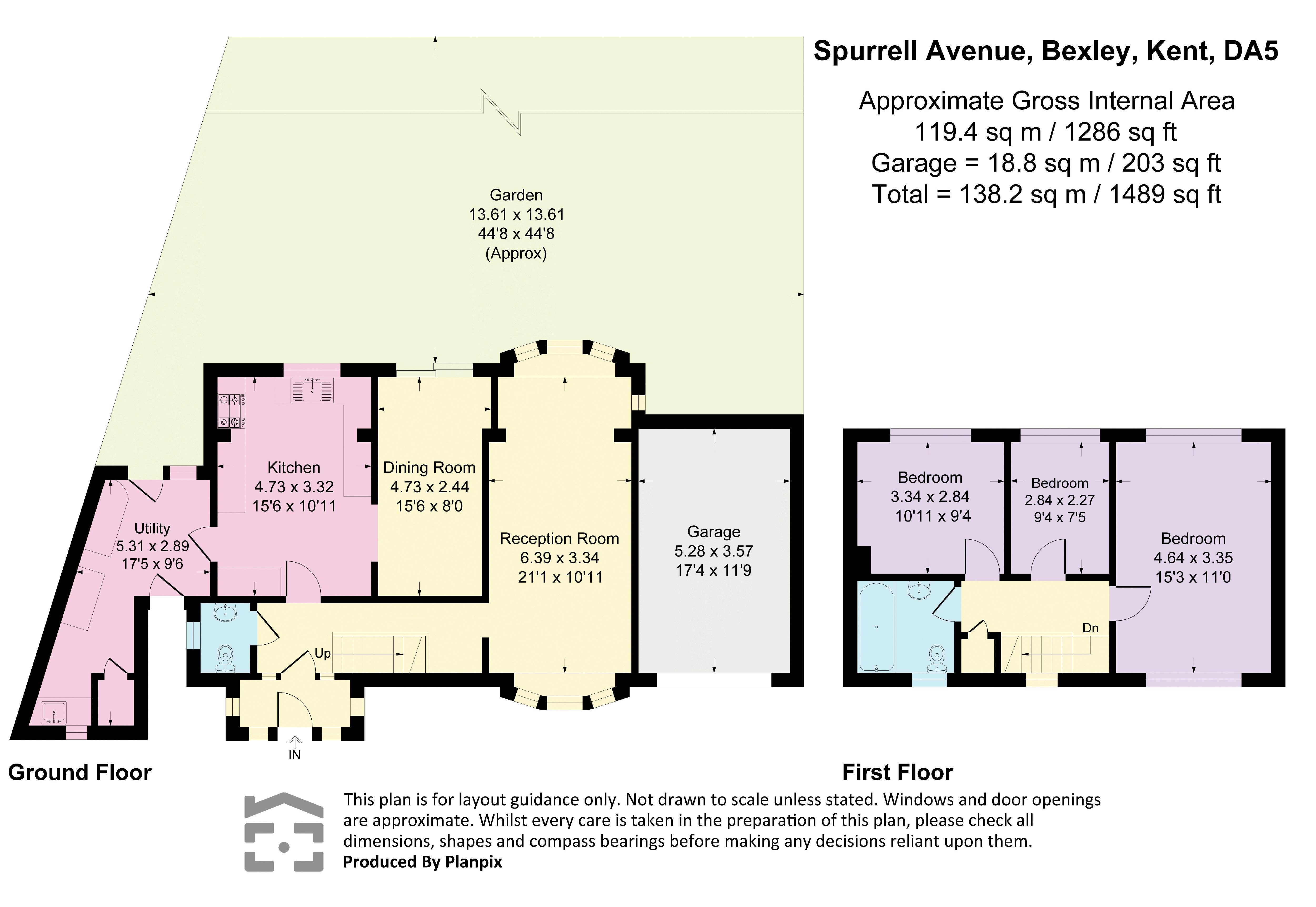 68, Spurrell Avenue, Bexley floorplan