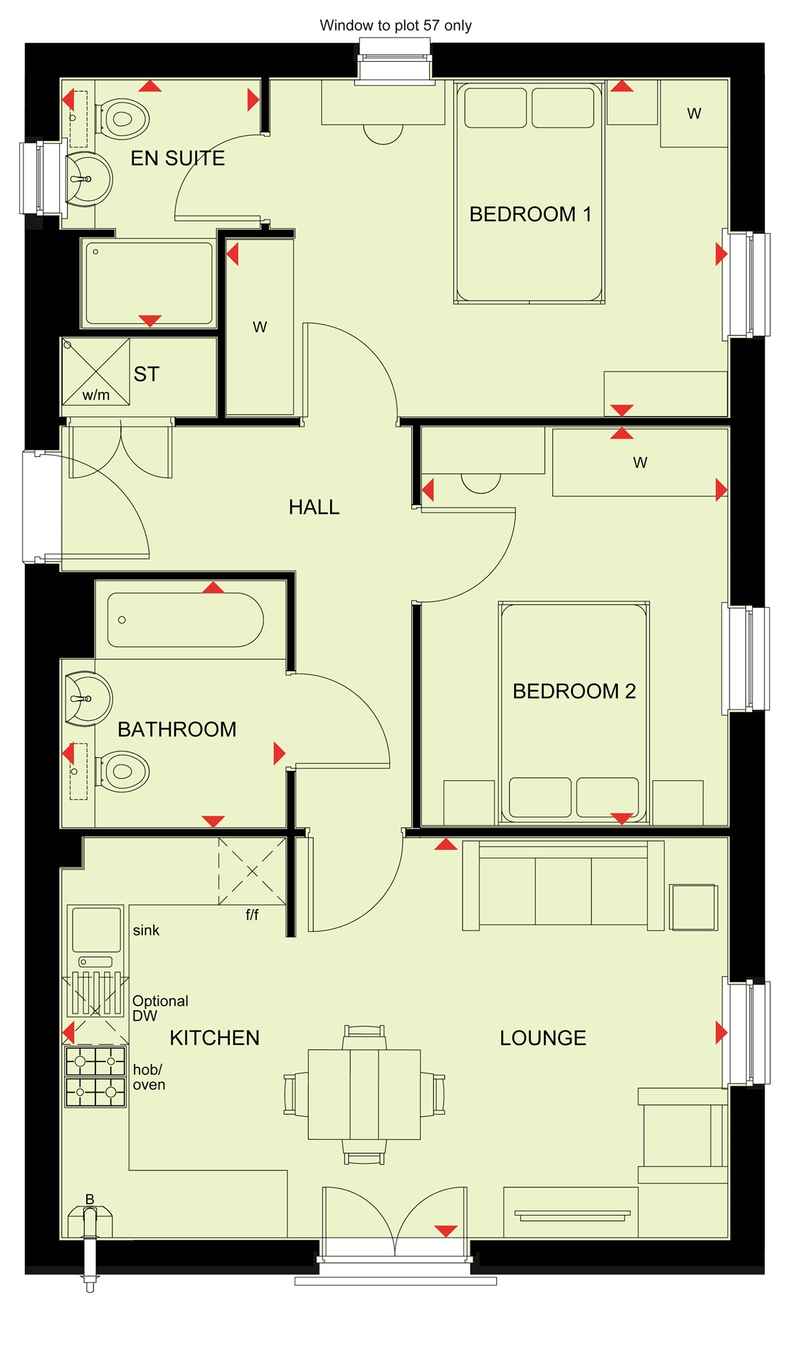 Plot 59, Chaulden Meadows, Long Chaulden, Hemel Hempstead floorplan