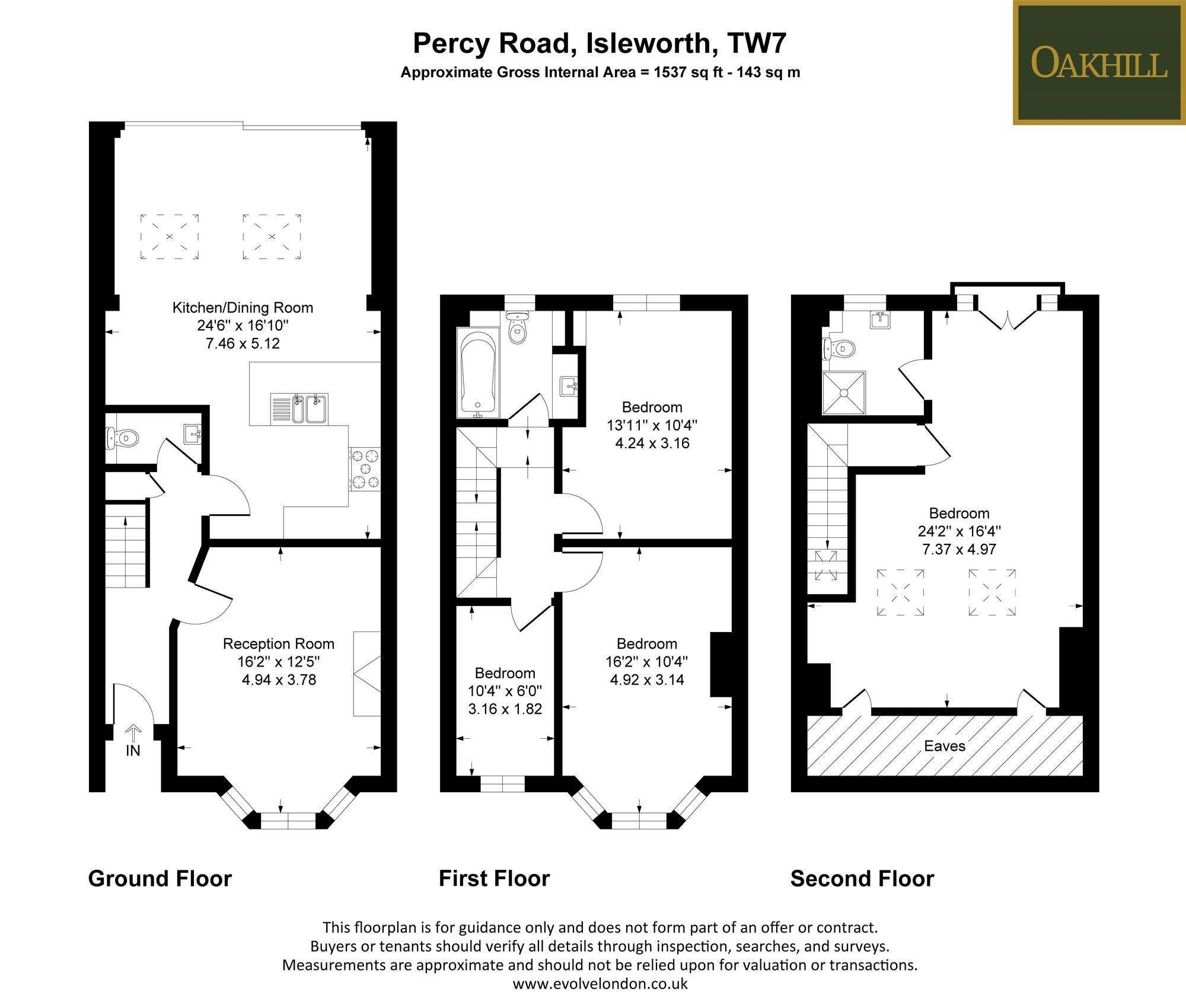 14 Percy Road, Isleworth floorplan
