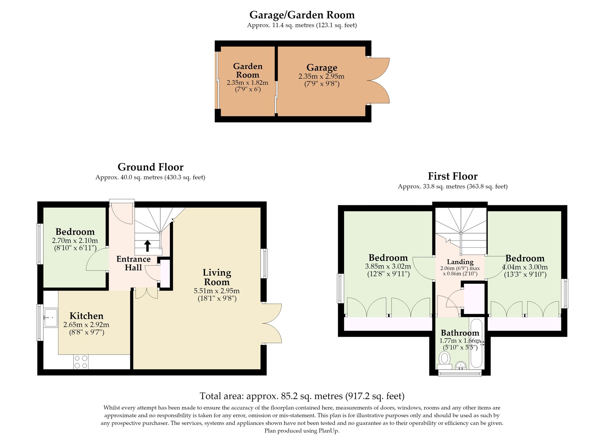 12, Owens Close, Norwich floorplan