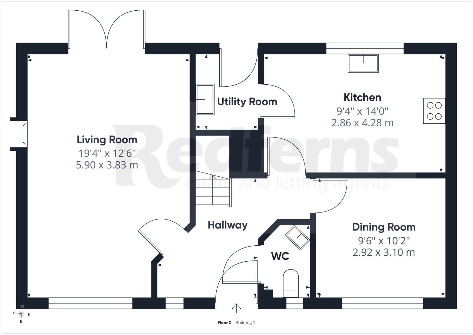 Ballard Grove, Sidmouth floorplan