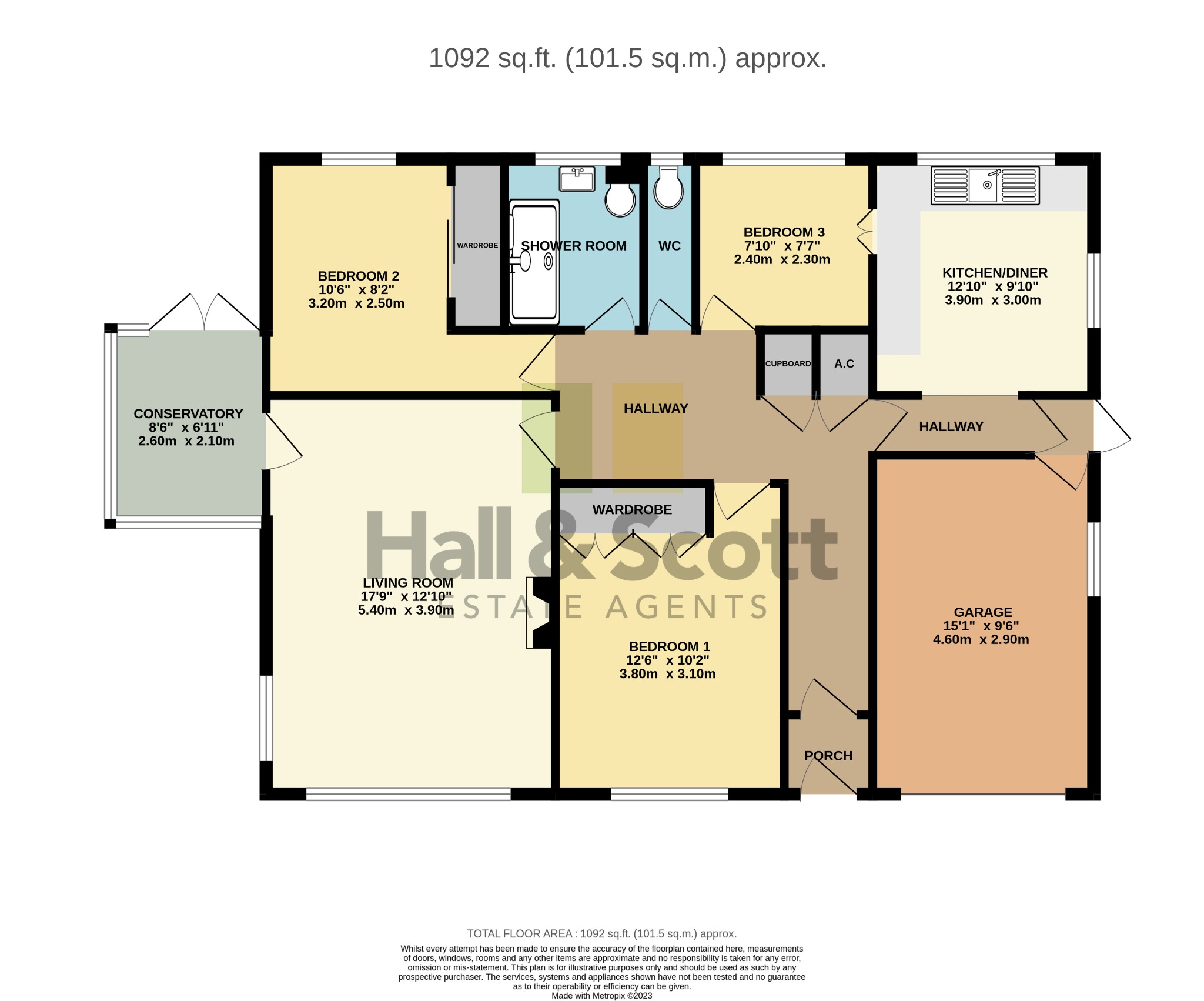 Mallocks Close, Tipton St. John, Sidmouth EX10, 3 bedroom bungalow for