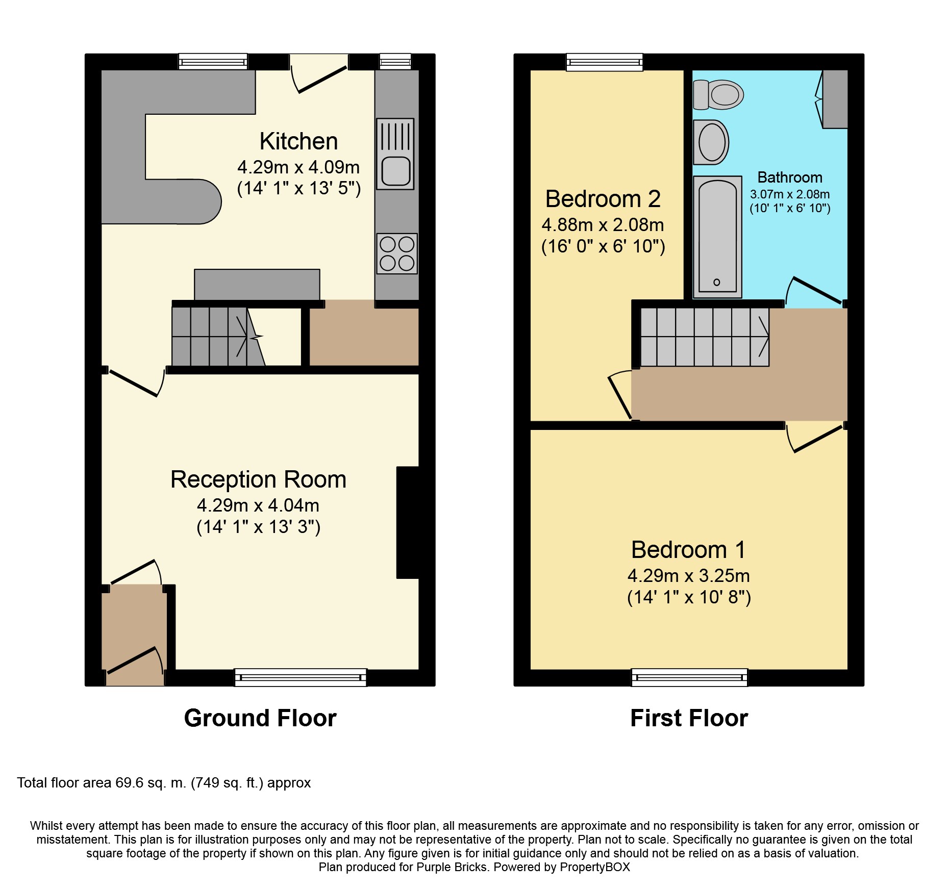 2 Bedrooms Terraced house for sale in Knowsley Street, Leigh WN7