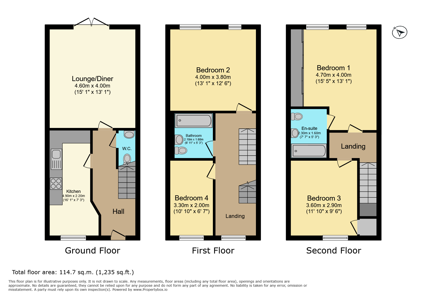 Harvest End, Watford floorplan