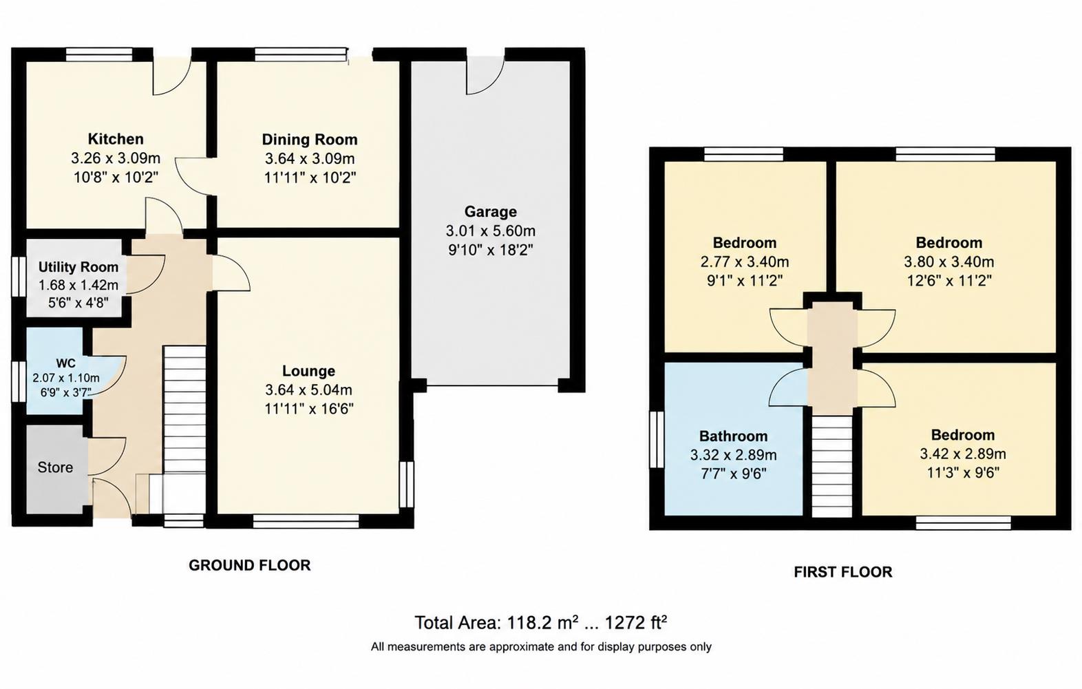 36, Brookfield, Ormskirk floorplan
