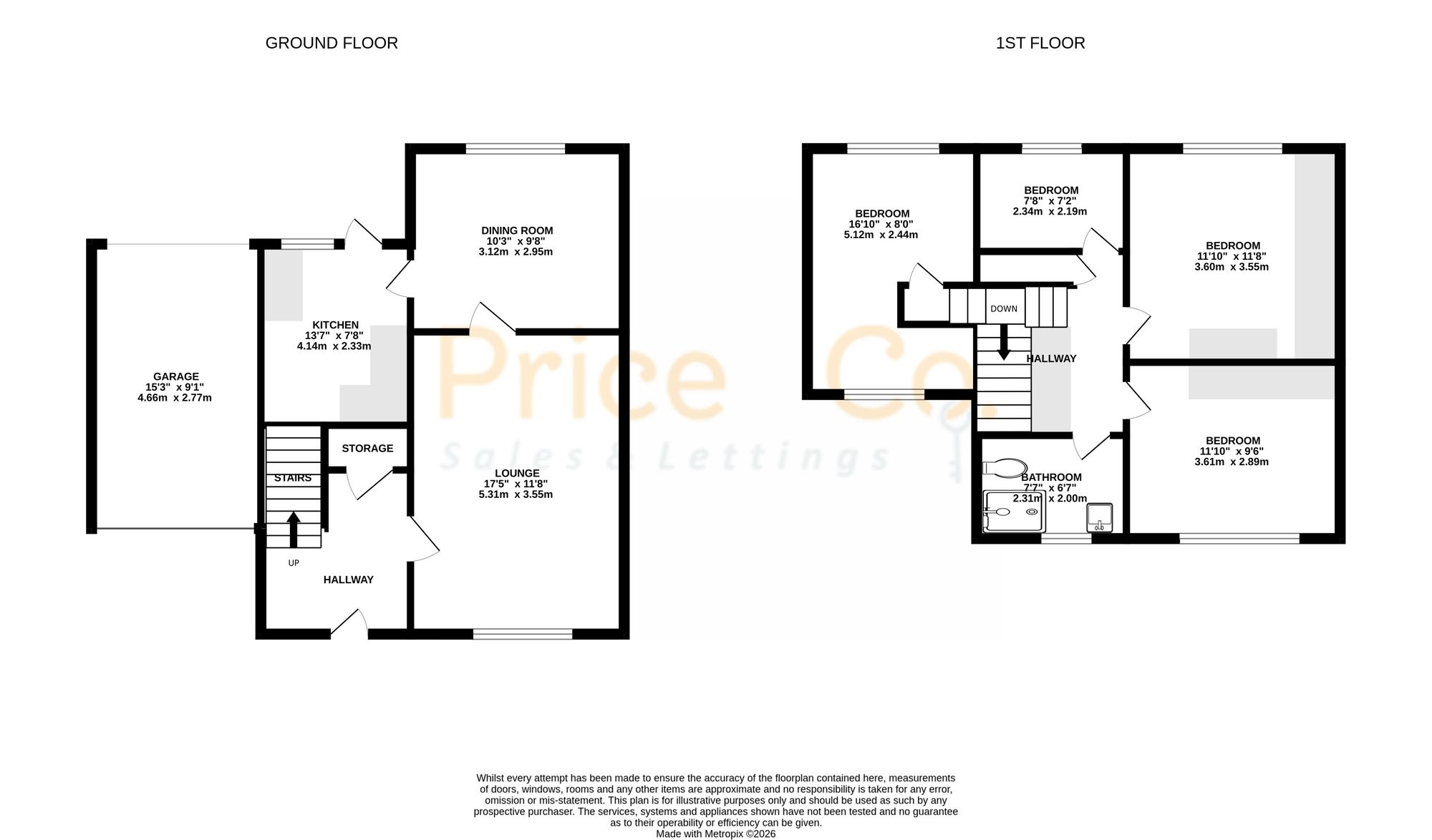 8 Butterfield Road, Bolton floorplan