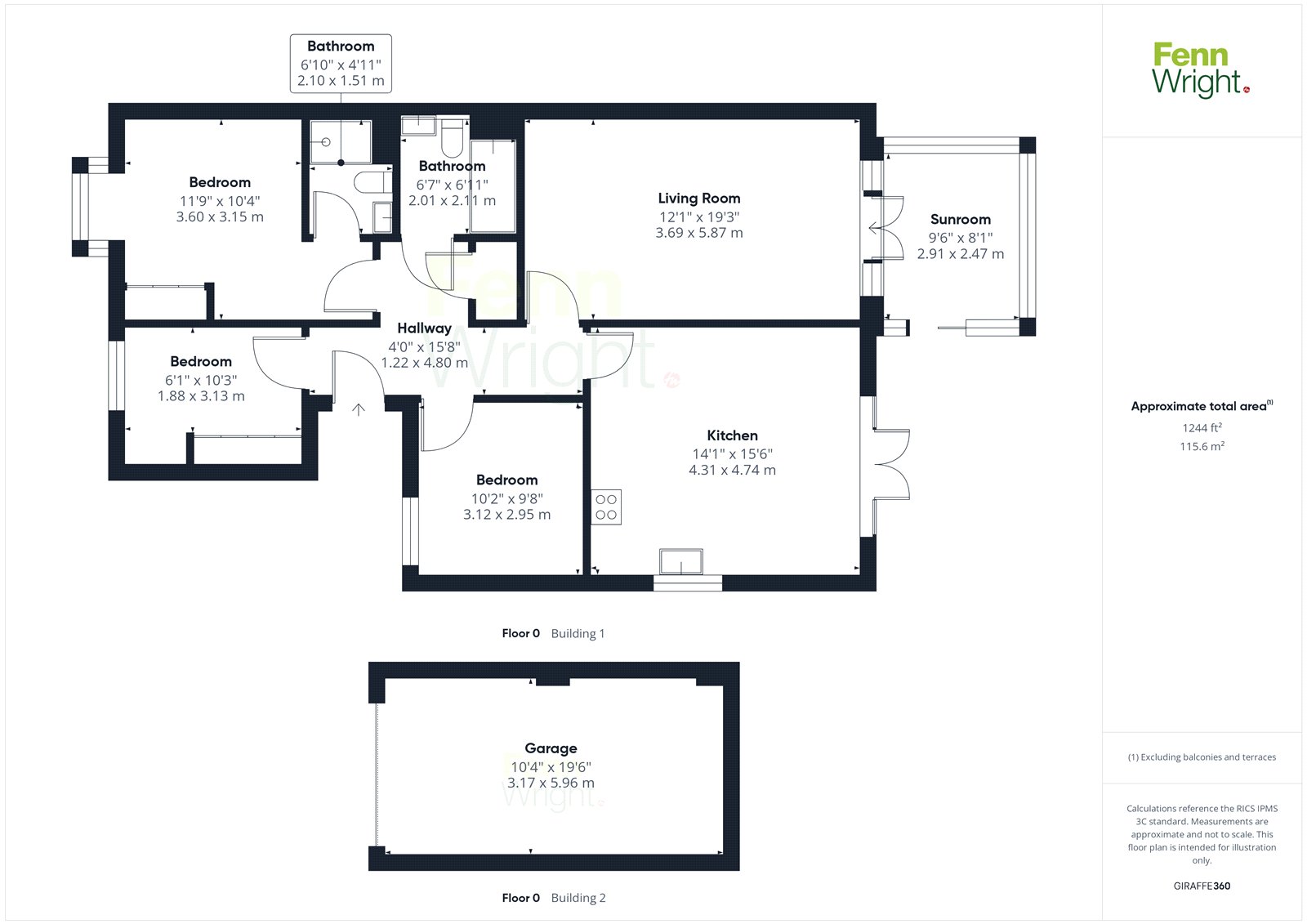 36, Beadon Way, Woodbridge floorplan